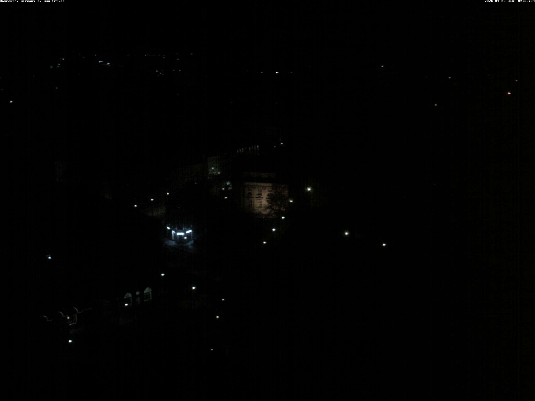 Archiv Foto Webcam Bayreuth: Blick vom Rathaus