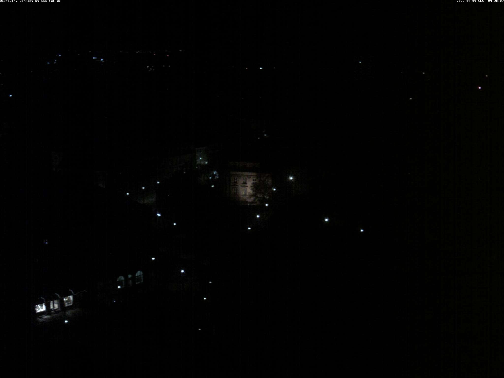 Archiv Foto Webcam Bayreuth: Blick vom Rathaus