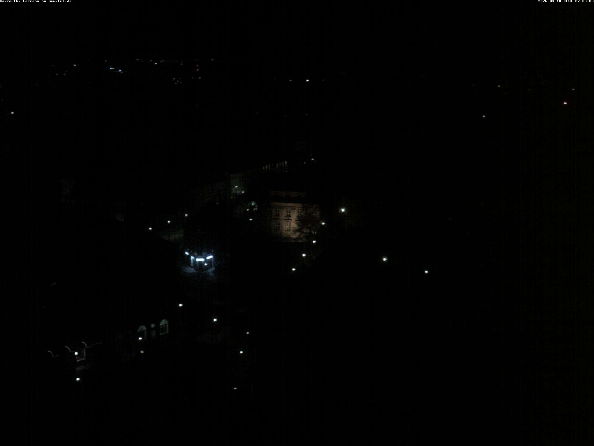 Archiv Foto Webcam Bayreuth: Blick vom Rathaus