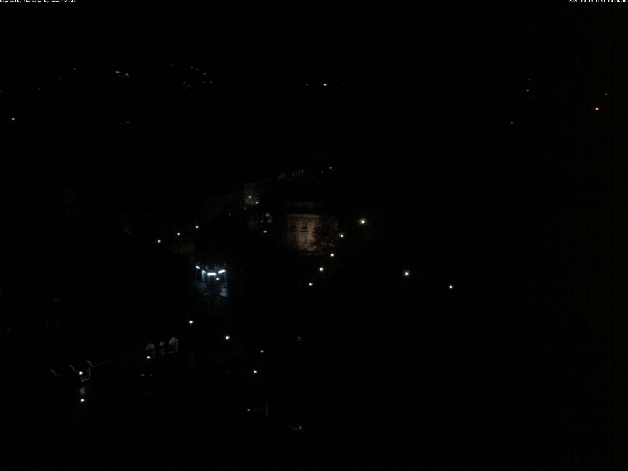 Archived image Webcam Bayreuth City Centre