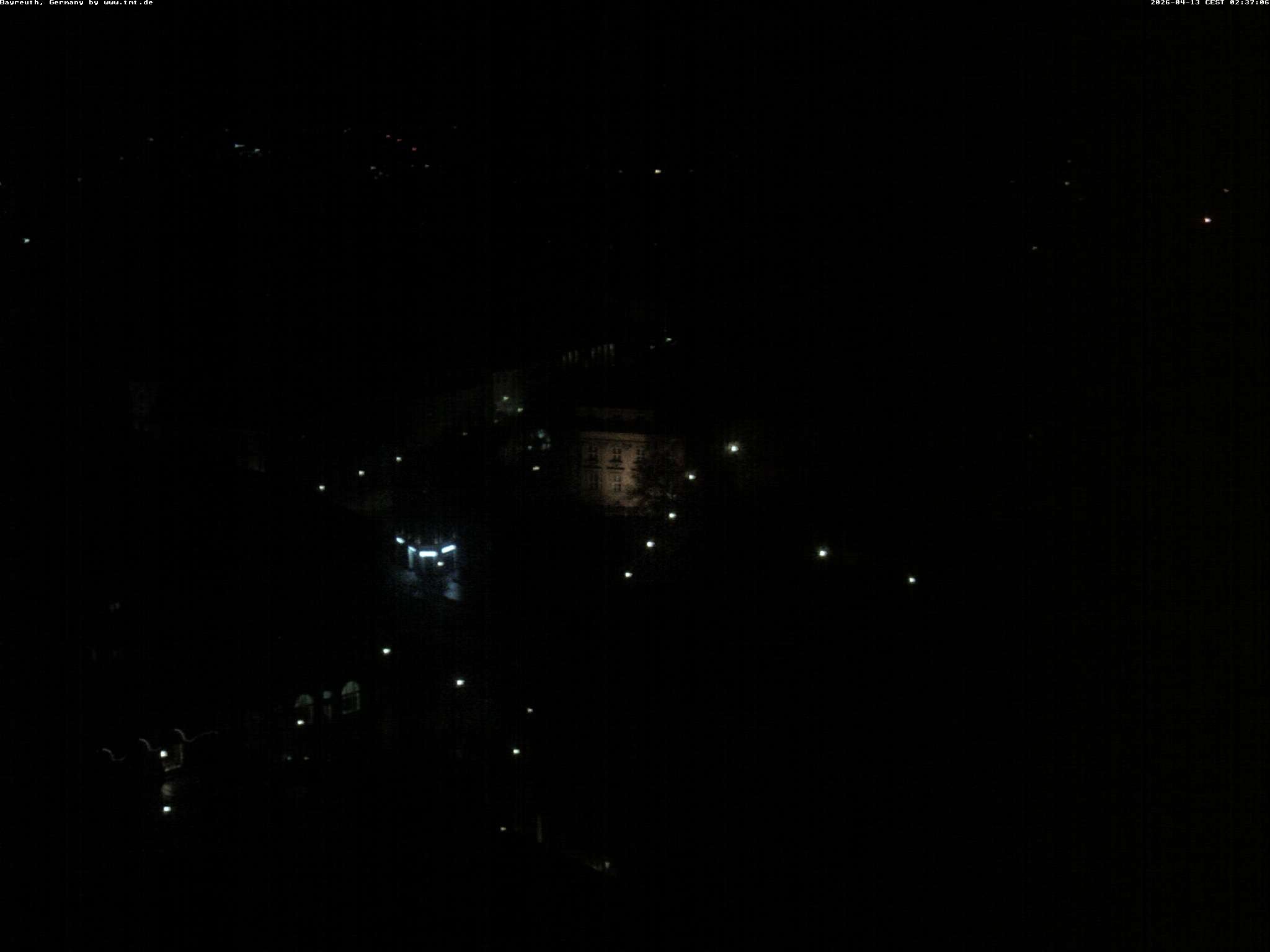 Archived image Webcam Bayreuth City Centre