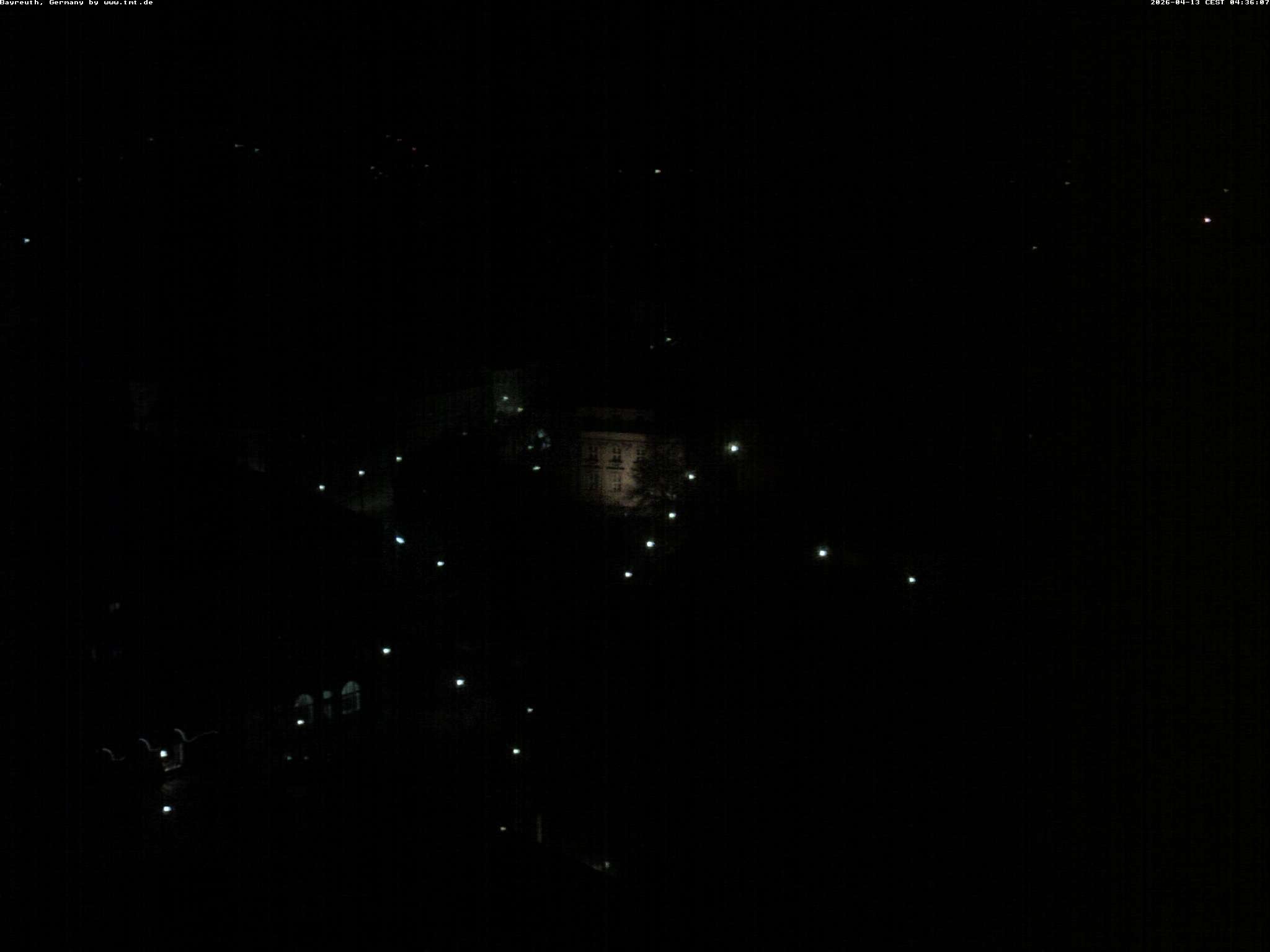 Archiv Foto Webcam Bayreuth: Blick vom Rathaus