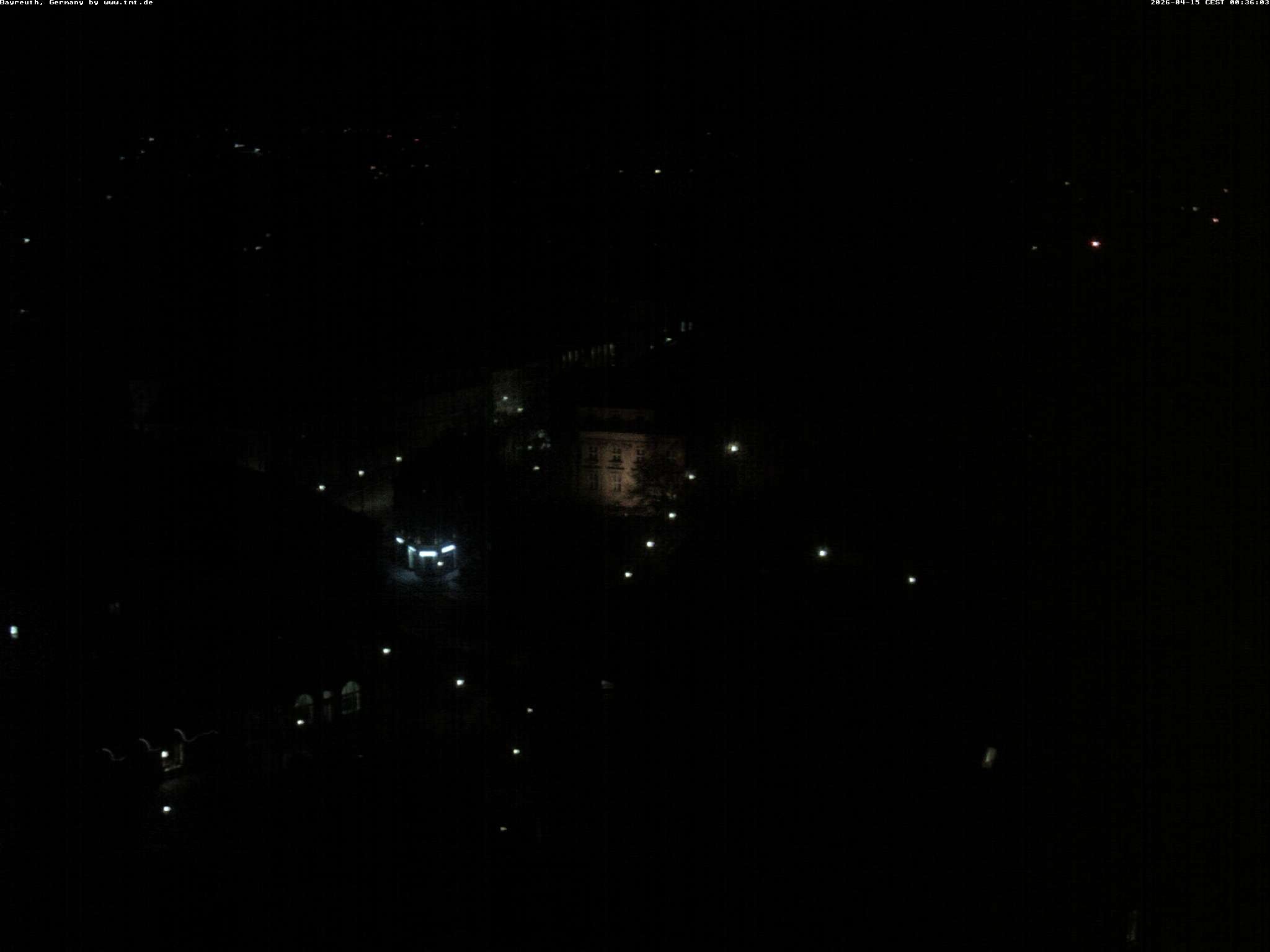 Archiv Foto Webcam Bayreuth: Blick vom Rathaus