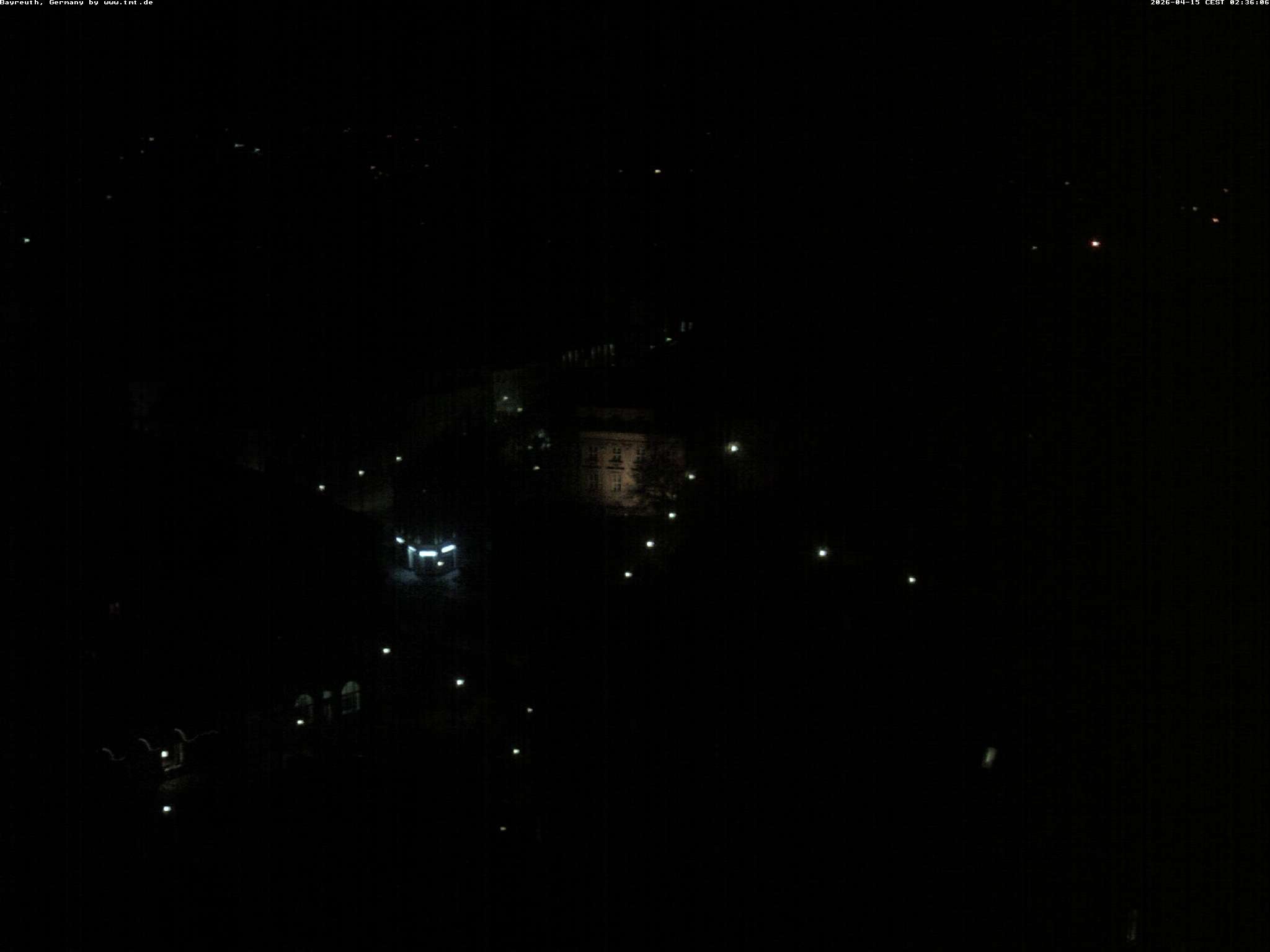 Archiv Foto Webcam Bayreuth: Blick vom Rathaus