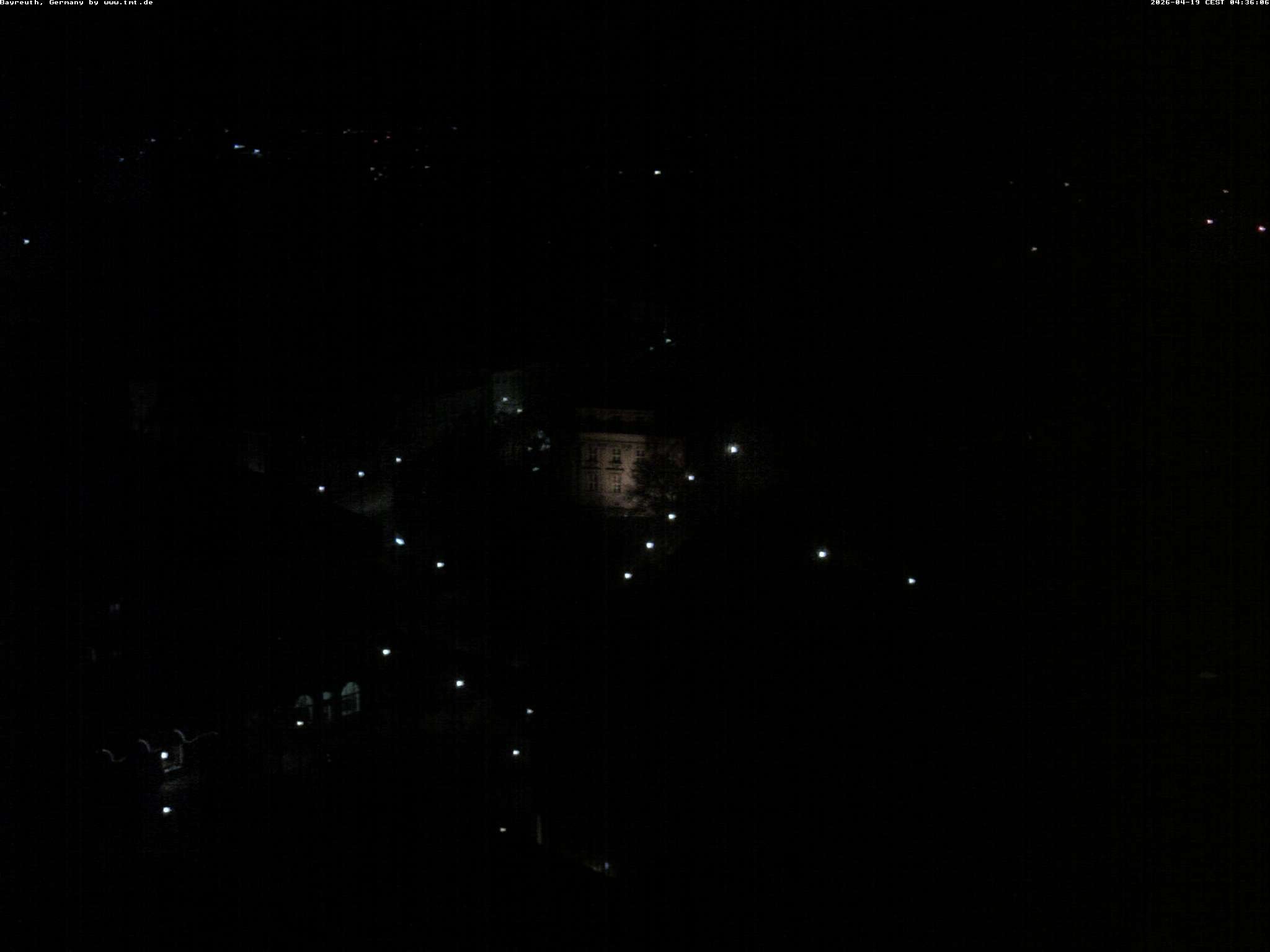 Archiv Foto Webcam Bayreuth: Blick vom Rathaus