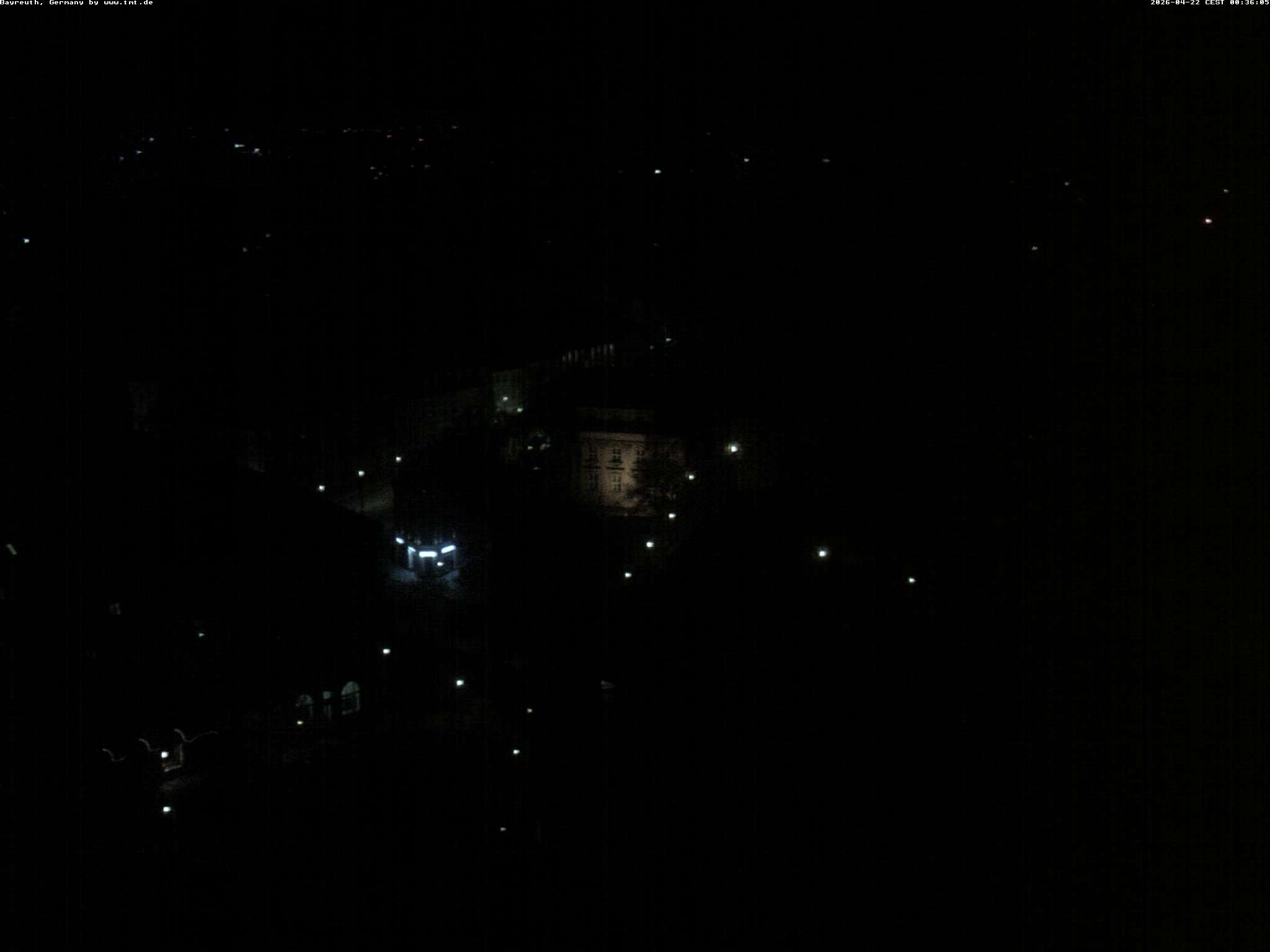 Archiv Foto Webcam Bayreuth: Blick vom Rathaus