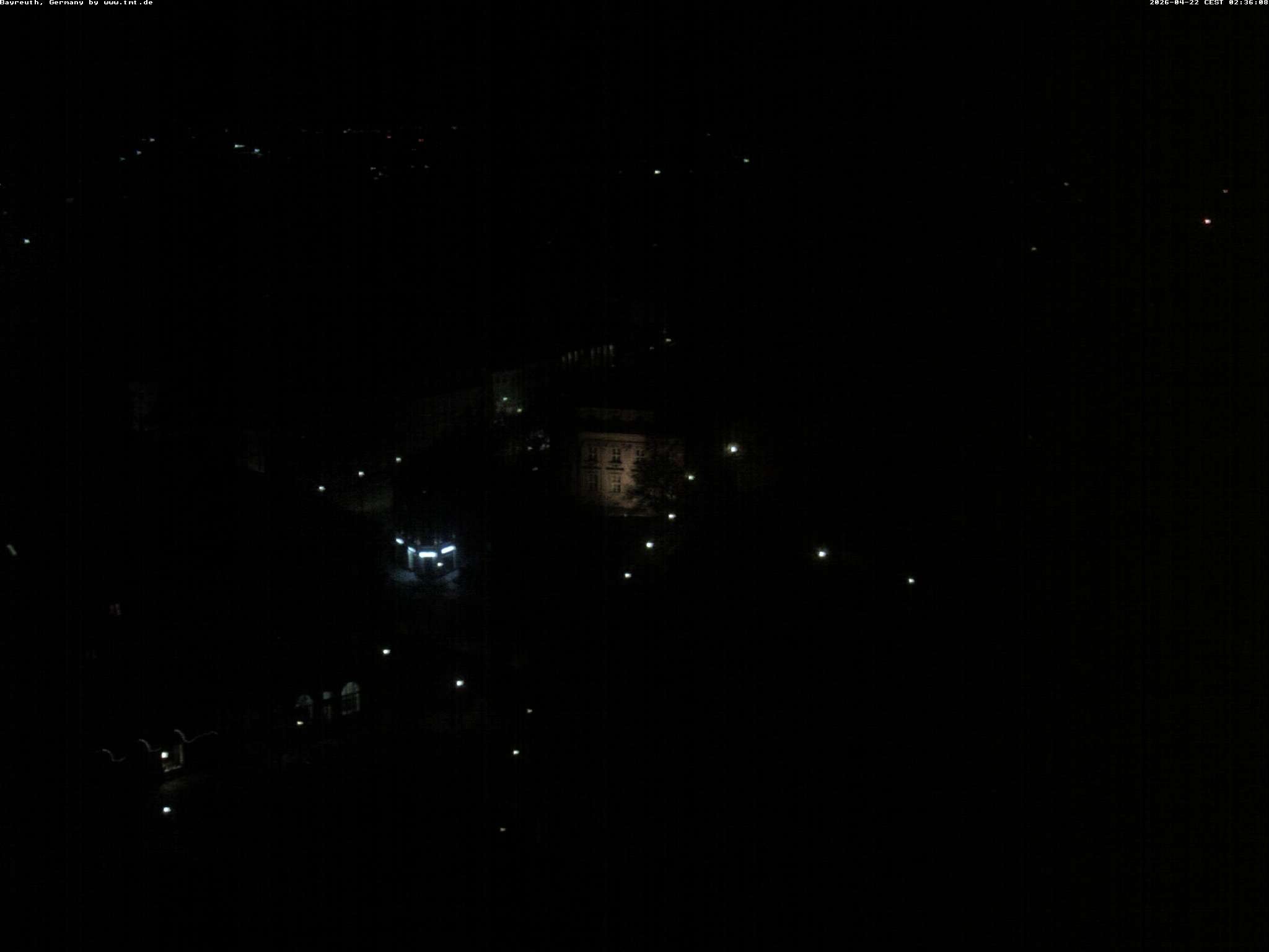 Archiv Foto Webcam Bayreuth: Blick vom Rathaus