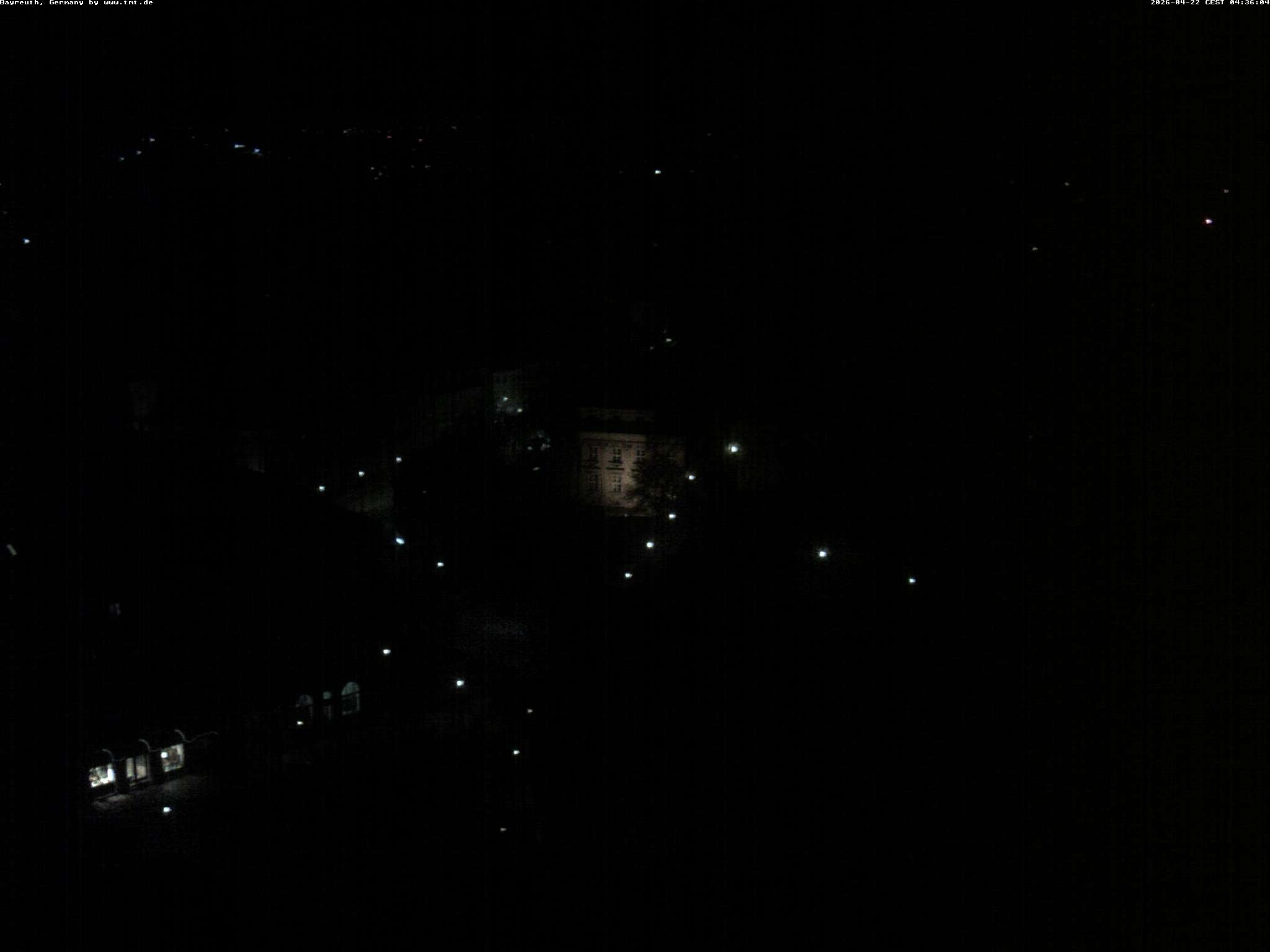 Archiv Foto Webcam Bayreuth: Blick vom Rathaus