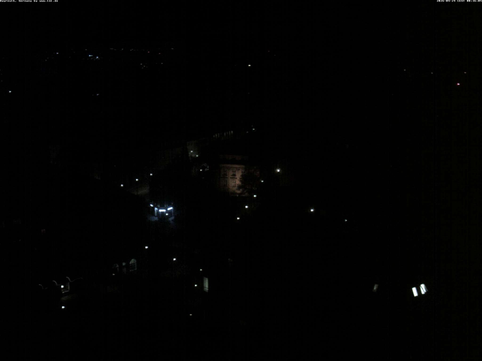 Archiv Foto Webcam Bayreuth: Blick vom Rathaus