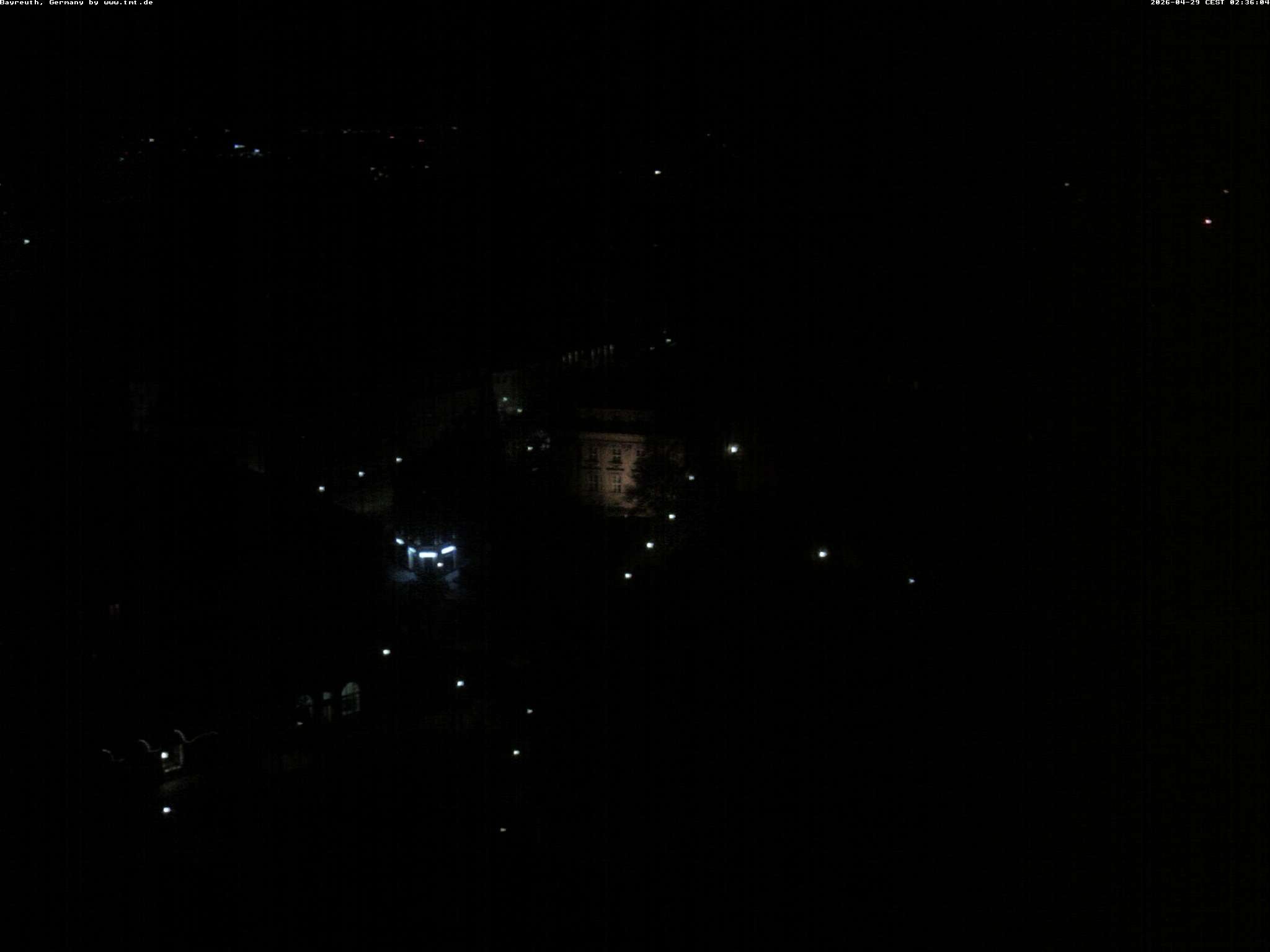 Archiv Foto Webcam Bayreuth: Blick vom Rathaus