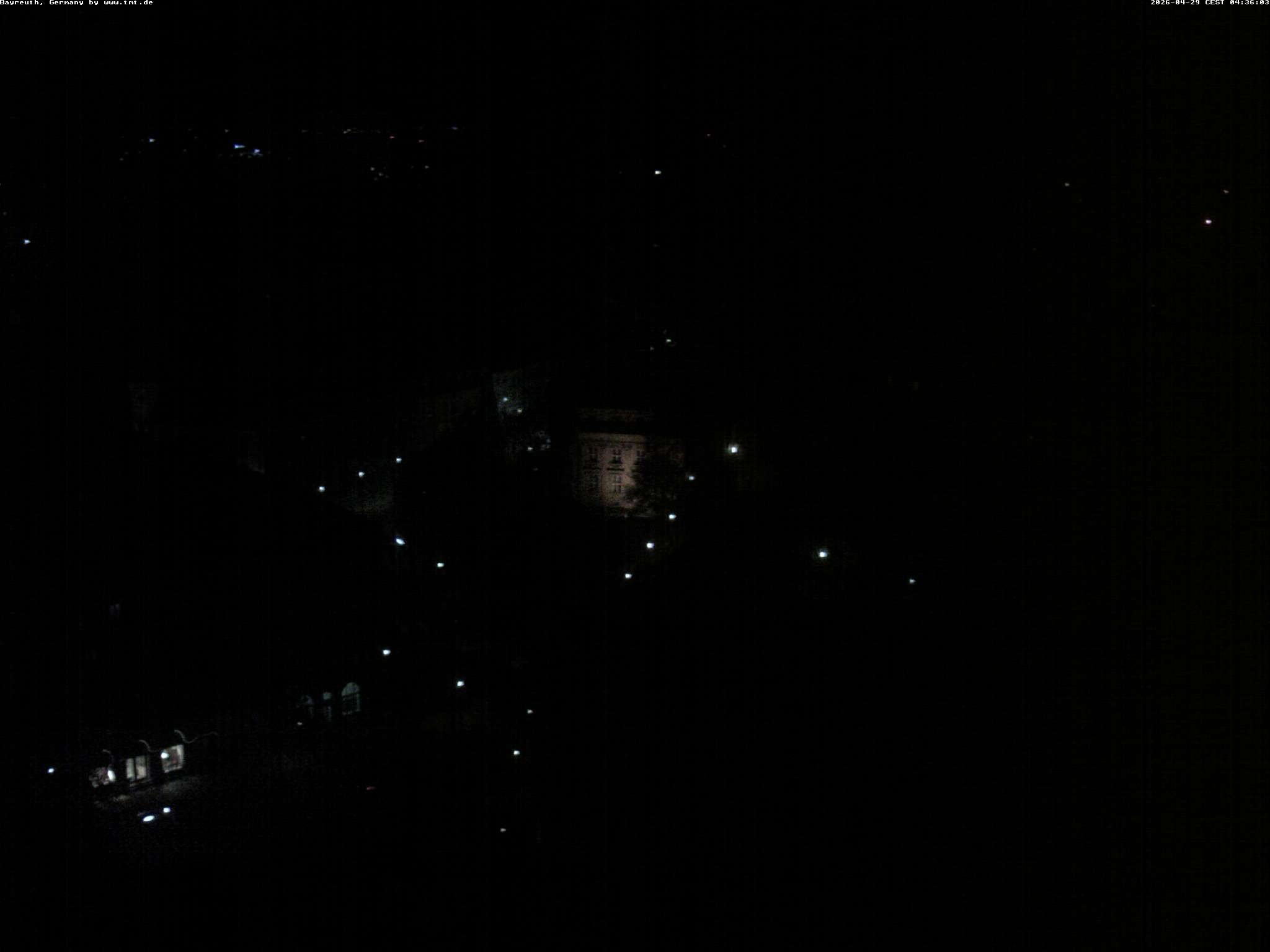 Archiv Foto Webcam Bayreuth: Blick vom Rathaus