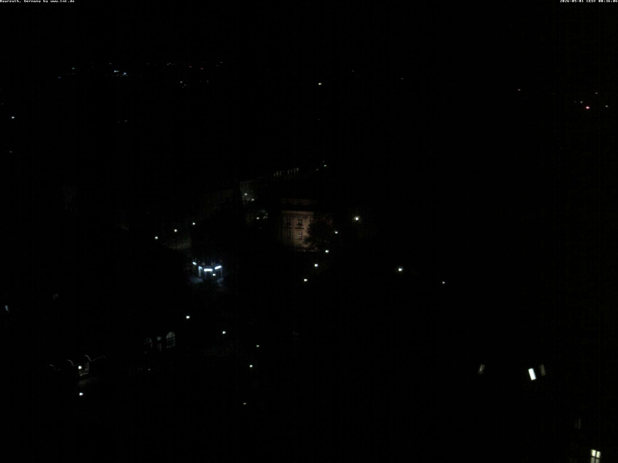 Archiv Foto Webcam Bayreuth: Blick vom Rathaus