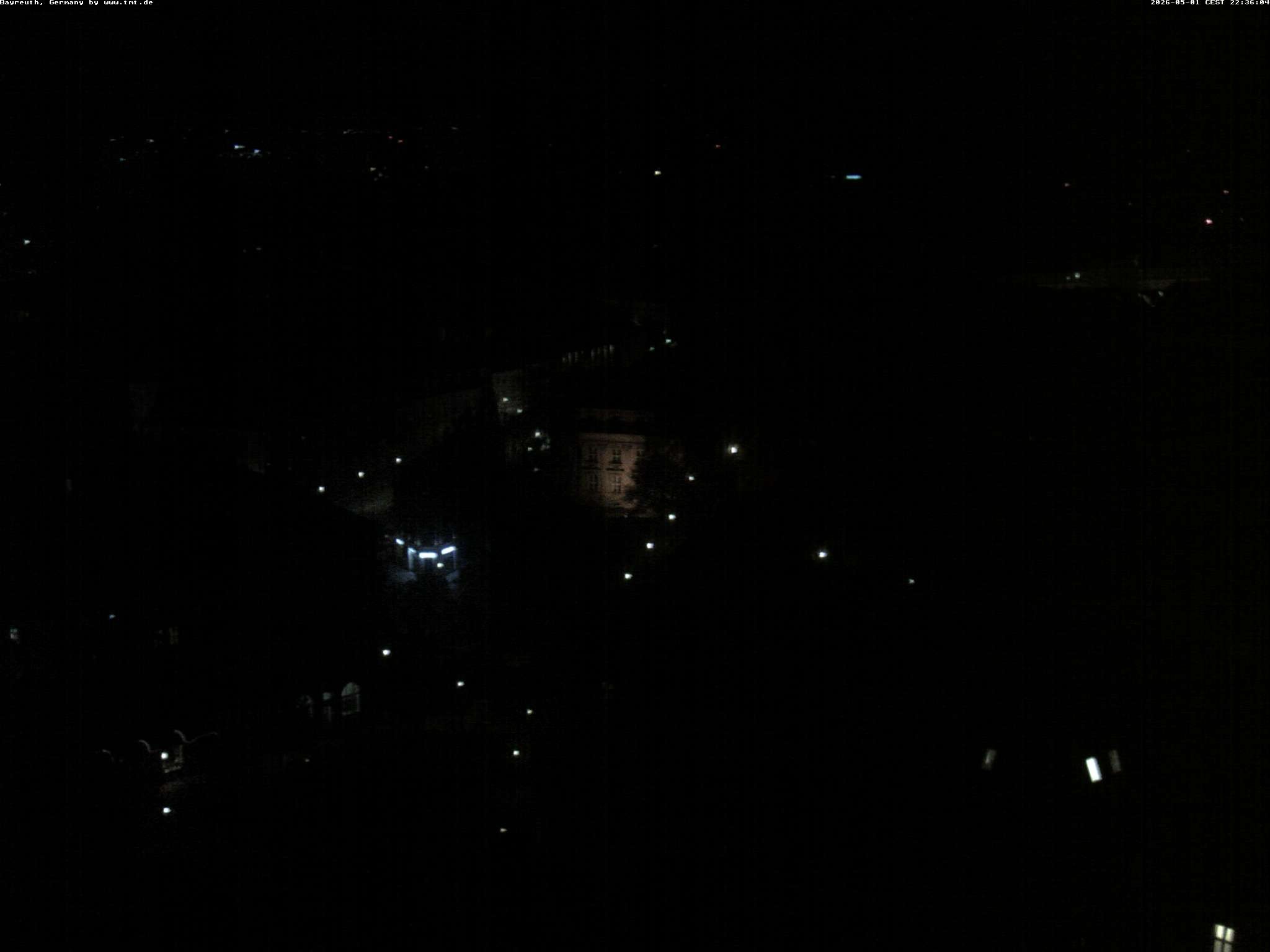 Archived image Webcam Bayreuth City Centre