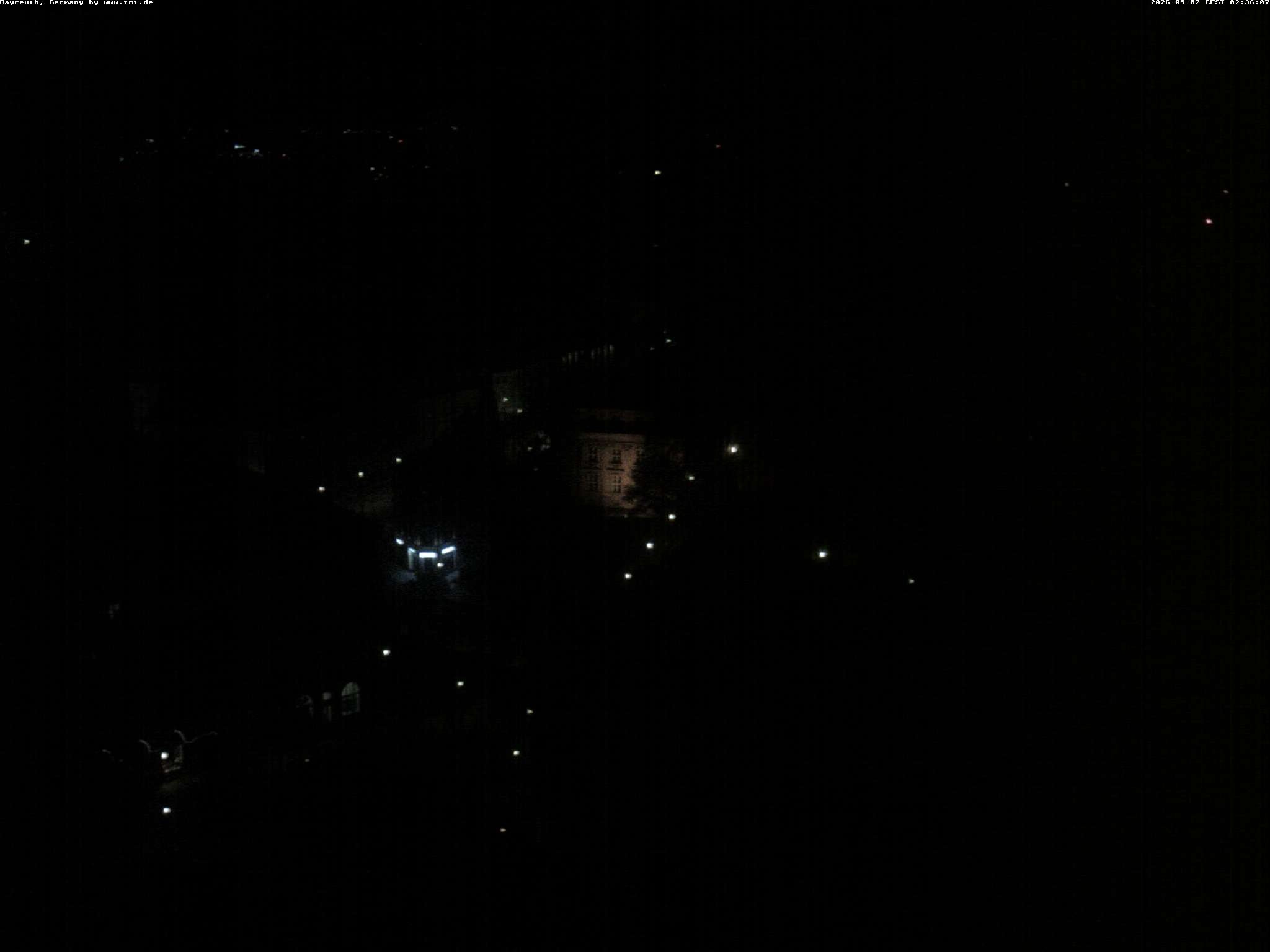 Archived image Webcam Bayreuth City Centre