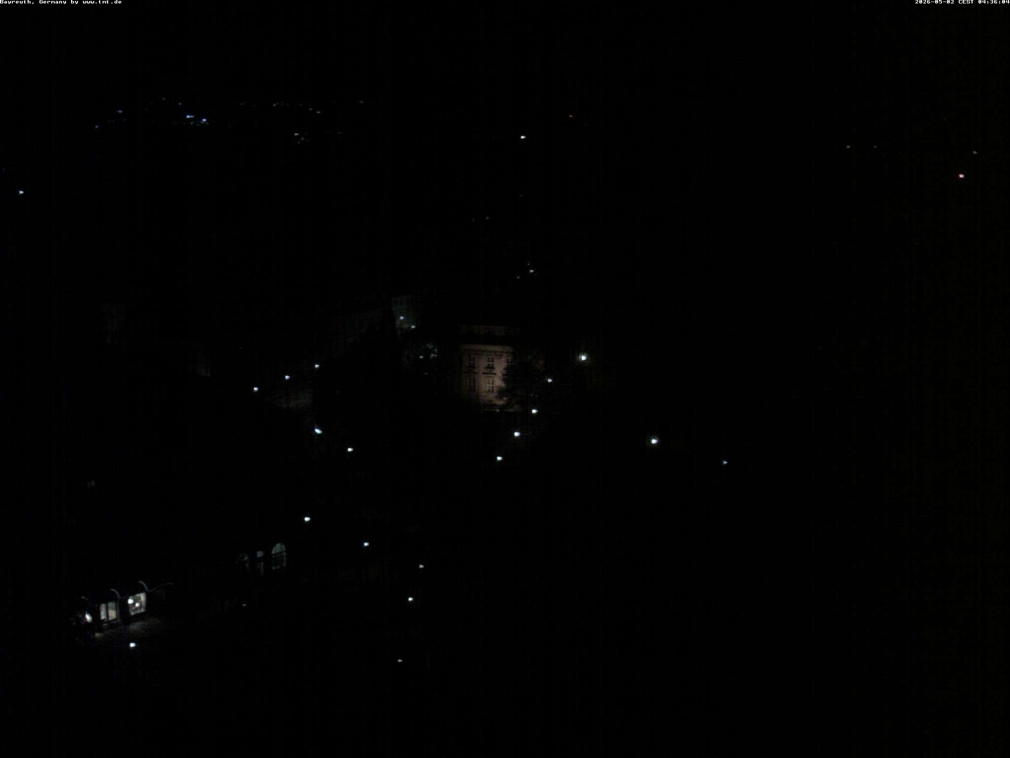 Archived image Webcam Bayreuth City Centre