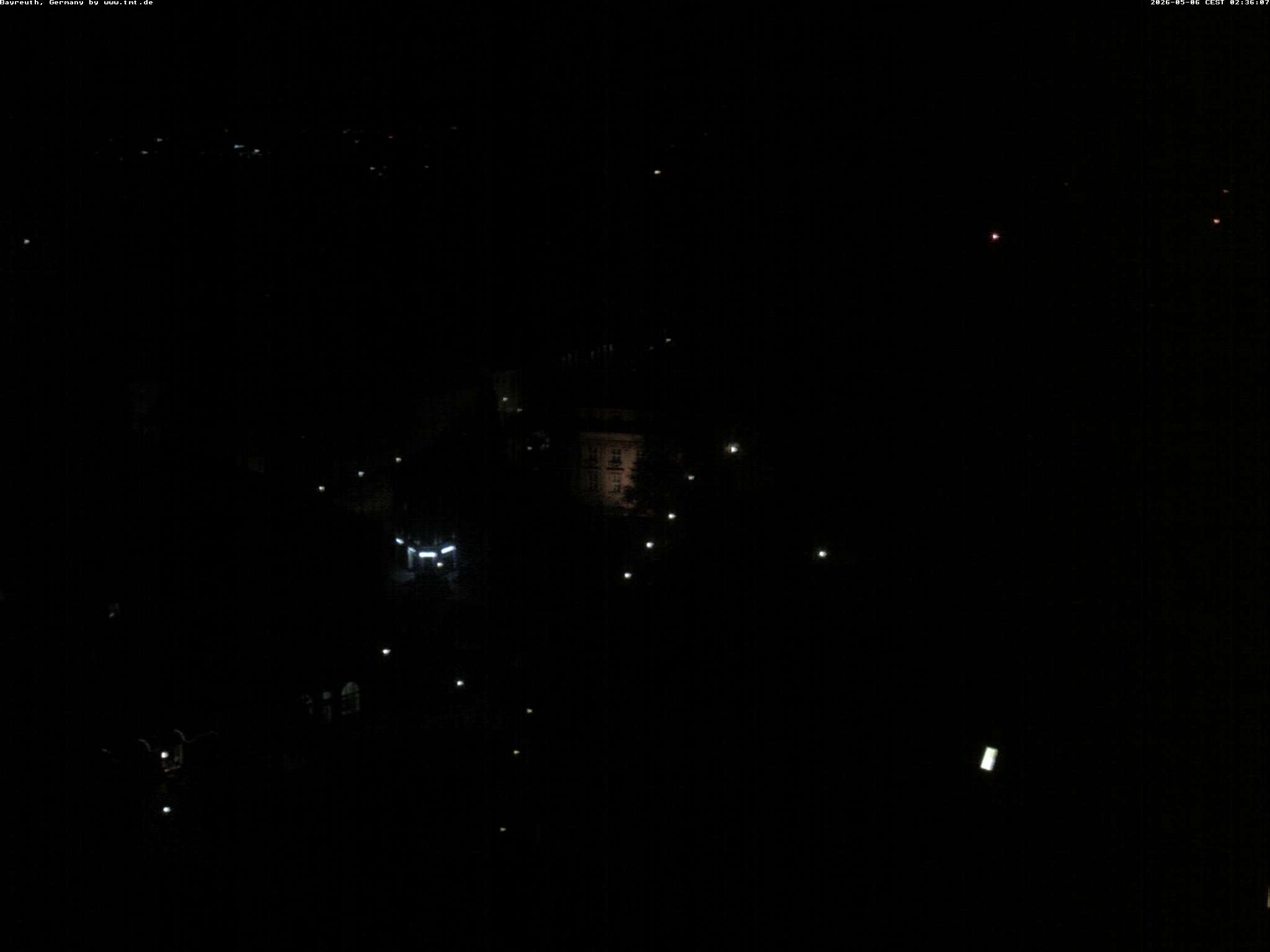 Archived image Webcam Bayreuth City Centre