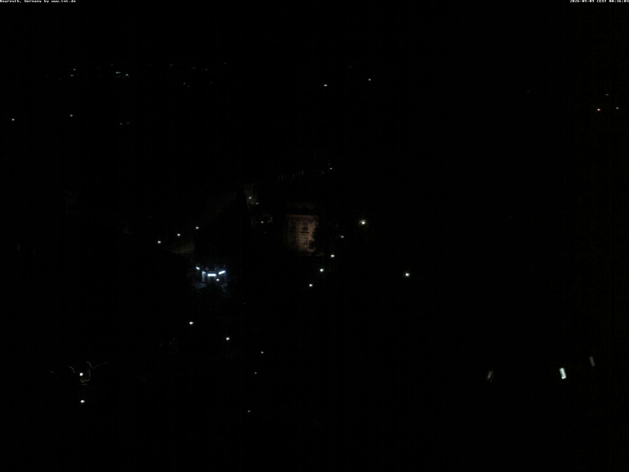 Archiv Foto Webcam Bayreuth: Blick vom Rathaus