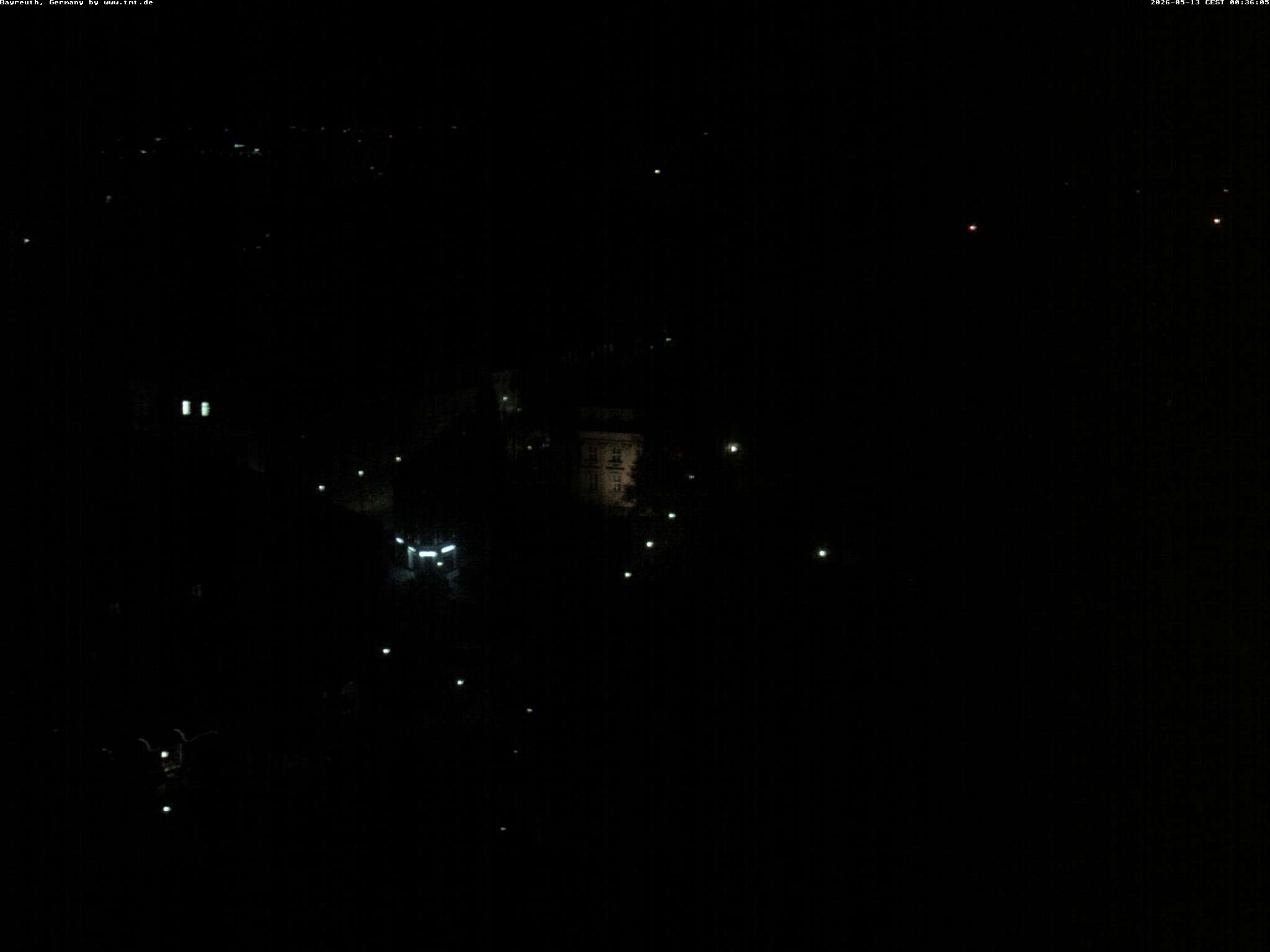 Archiv Foto Webcam Bayreuth: Blick vom Rathaus
