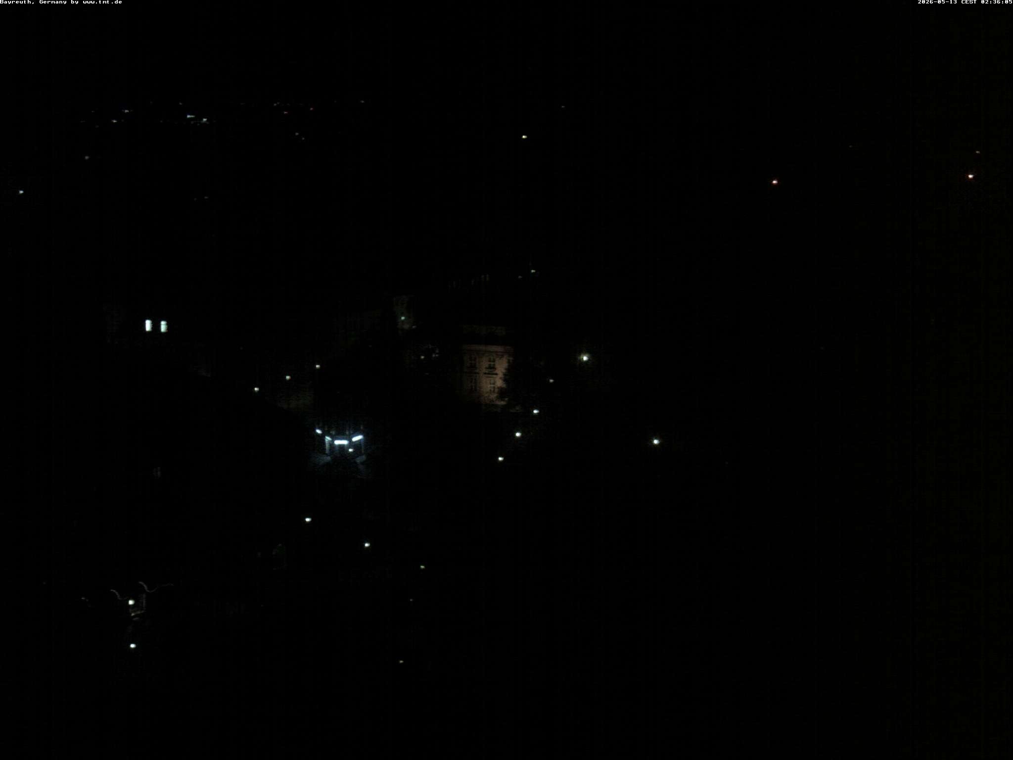 Archiv Foto Webcam Bayreuth: Blick vom Rathaus