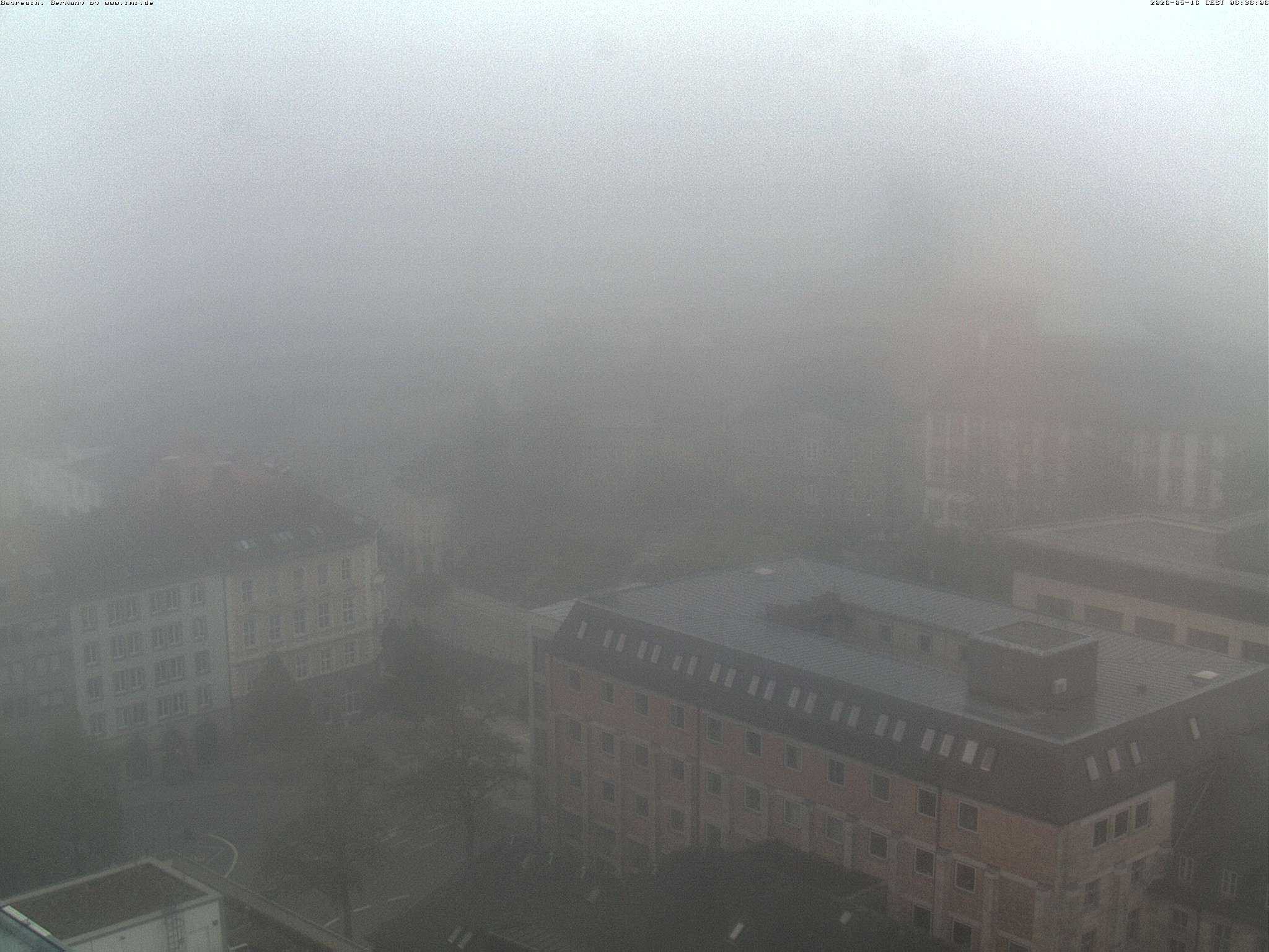 Archiv Foto Webcam Bayreuth: Blick vom Rathaus
