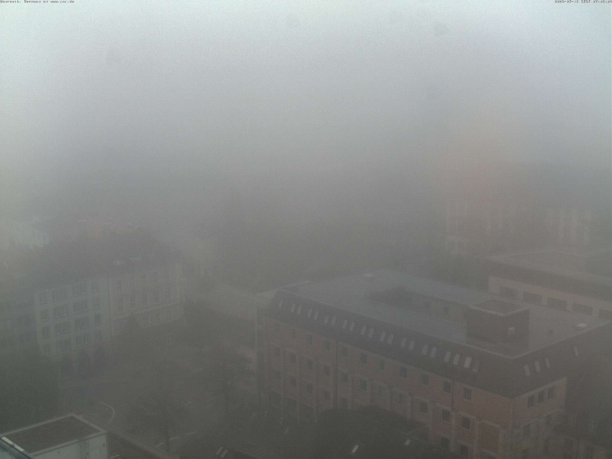 Archiv Foto Webcam Bayreuth: Blick vom Rathaus