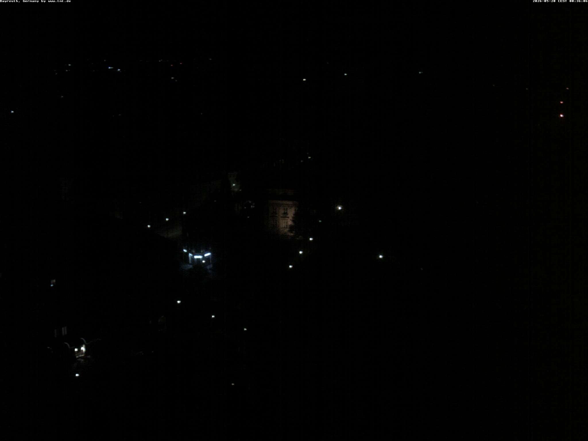 Archiv Foto Webcam Bayreuth: Blick vom Rathaus