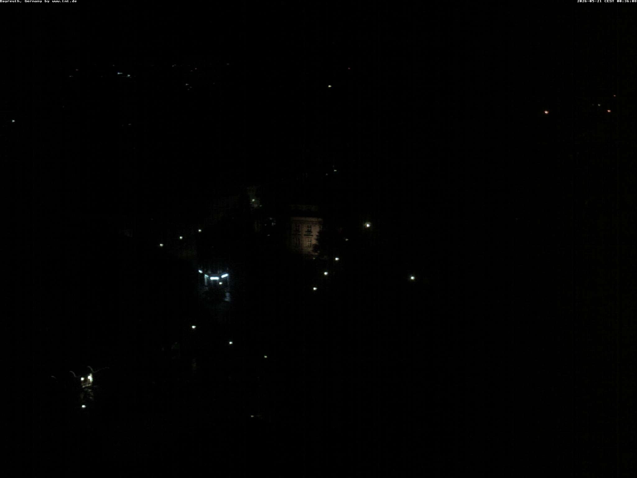 Archiv Foto Webcam Bayreuth: Blick vom Rathaus