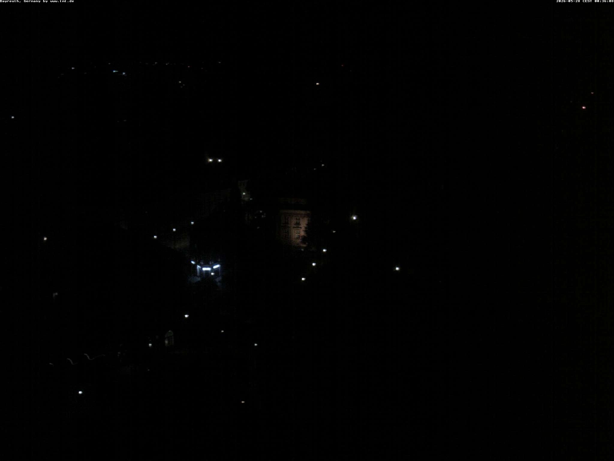 Archived image Webcam Bayreuth City Centre