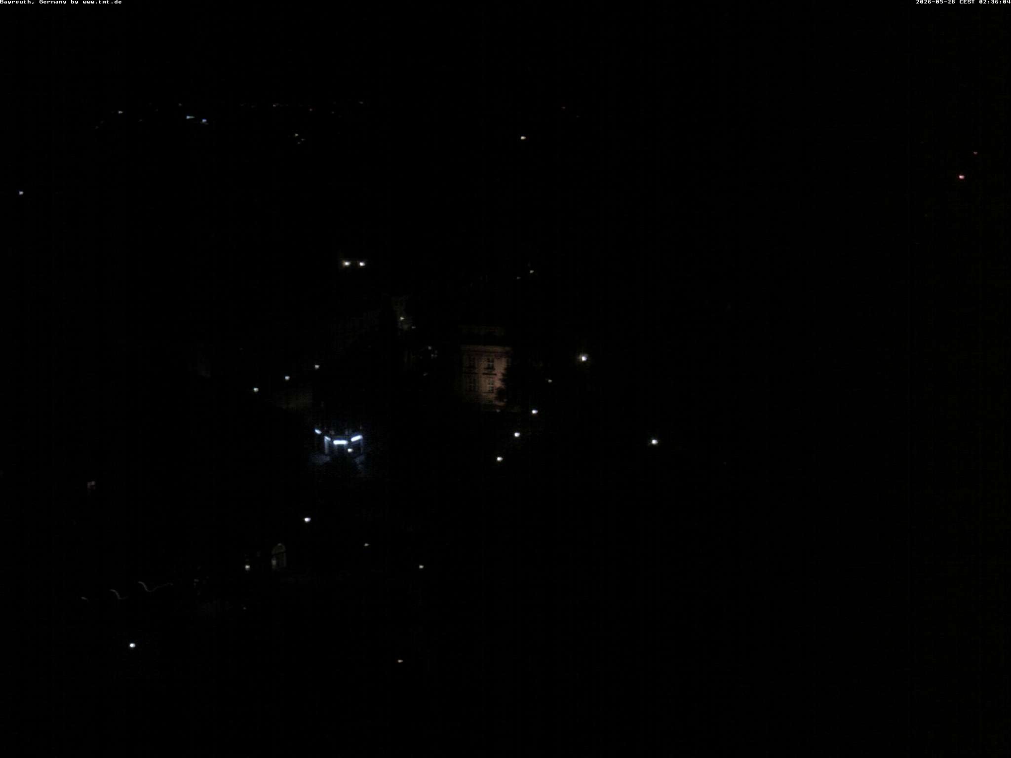 Archived image Webcam Bayreuth City Centre