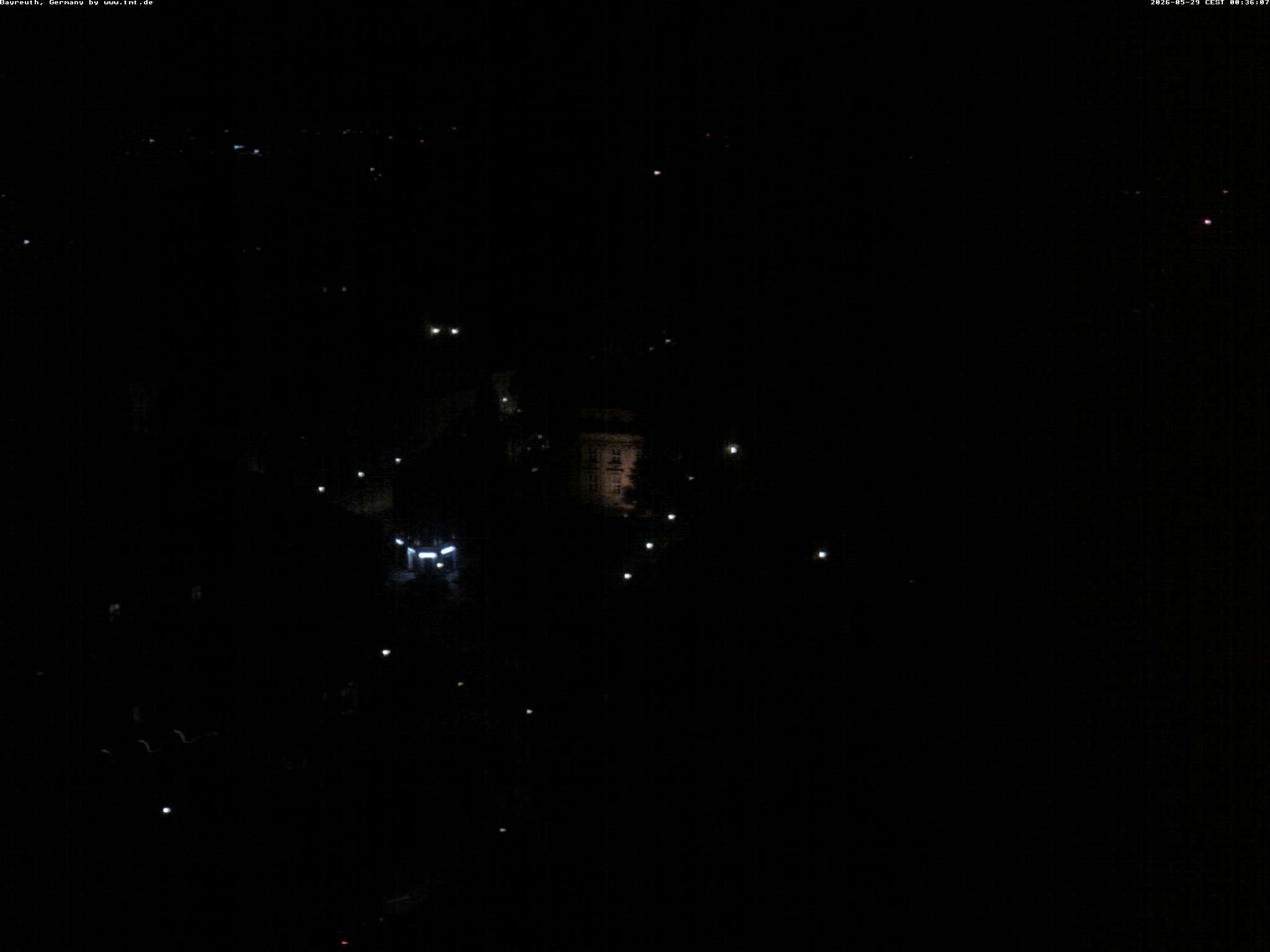 Archived image Webcam Bayreuth City Centre