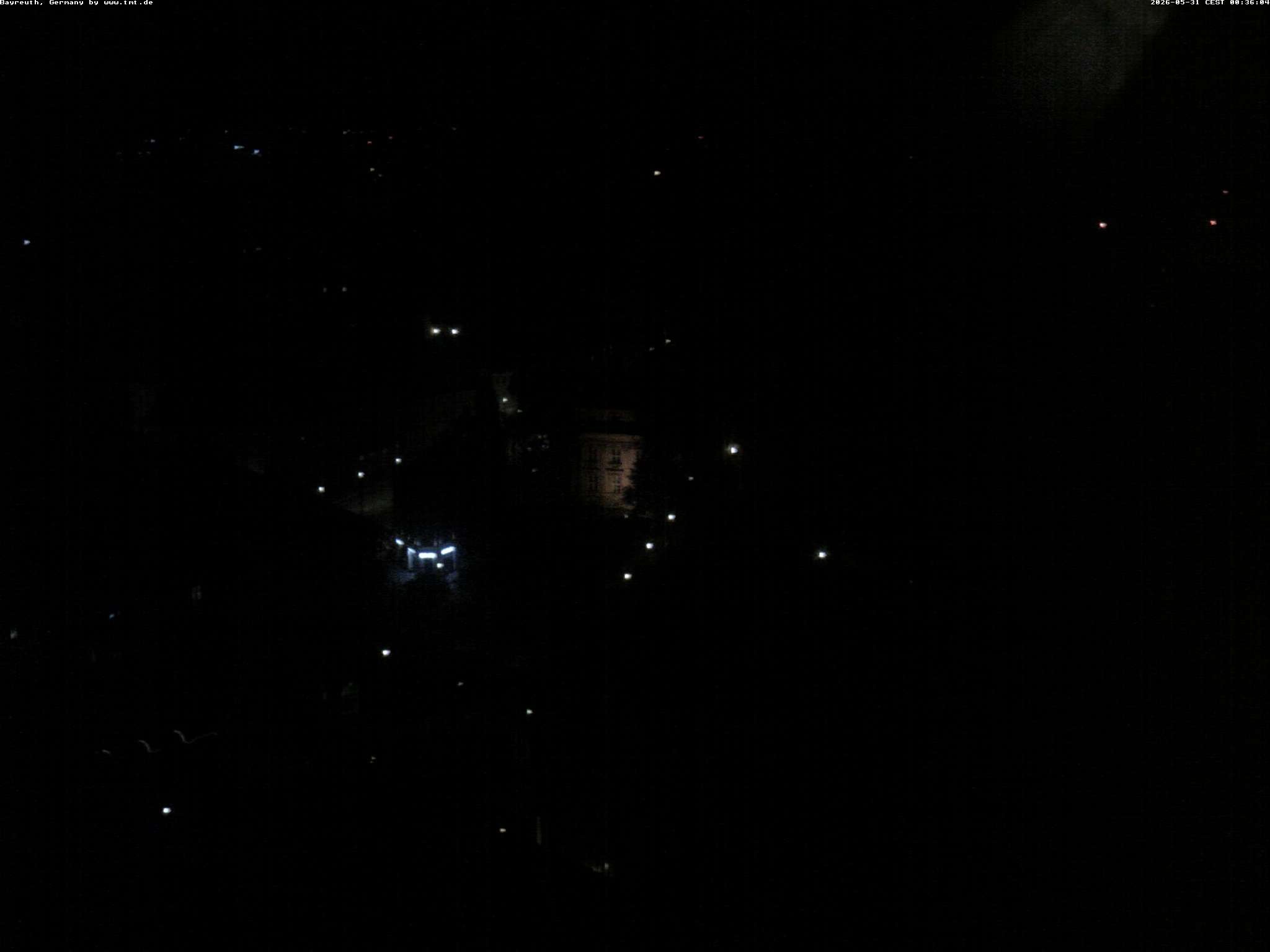 Archived image Webcam Bayreuth City Centre
