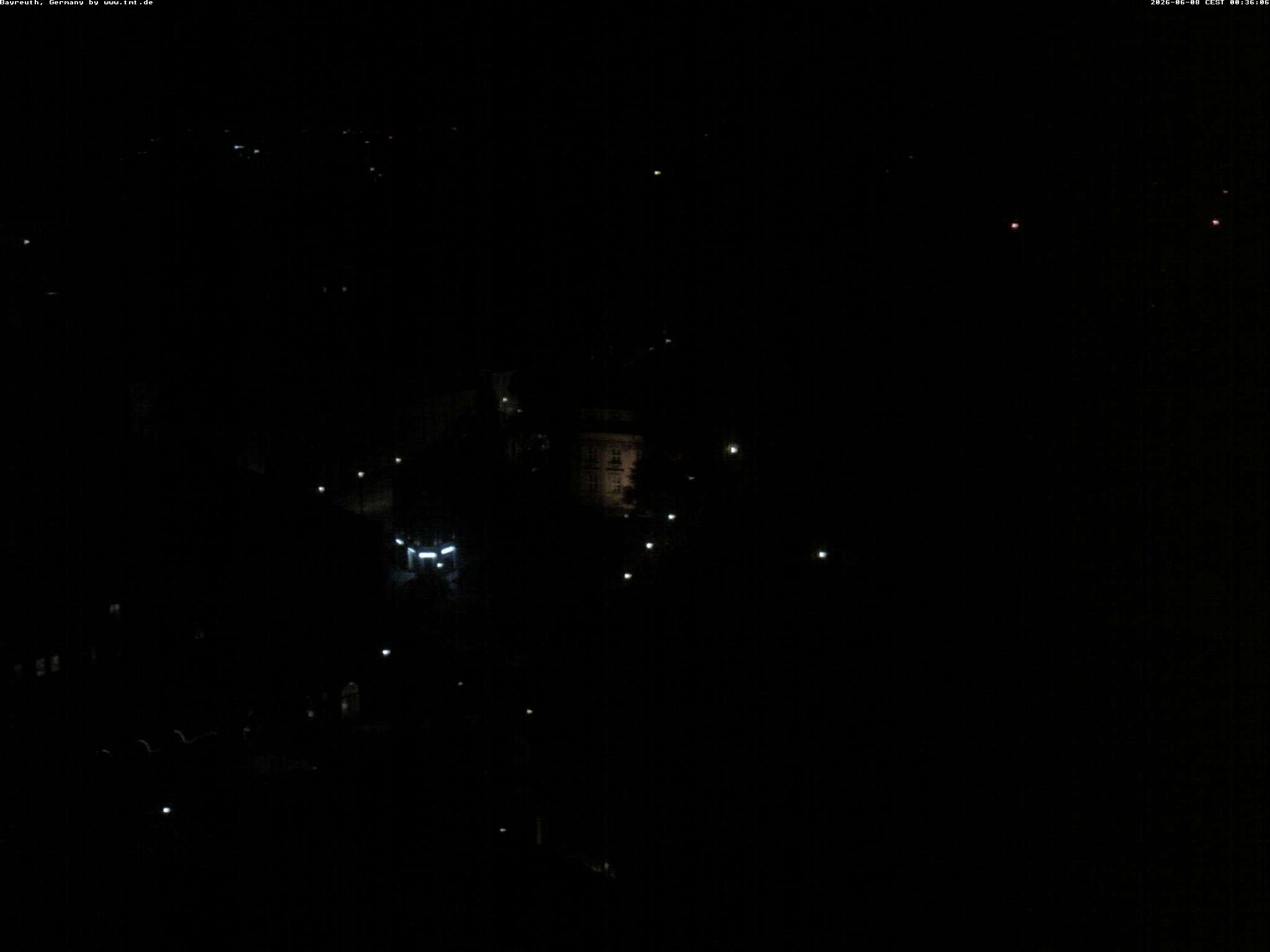 Archiv Foto Webcam Bayreuth: Blick vom Rathaus