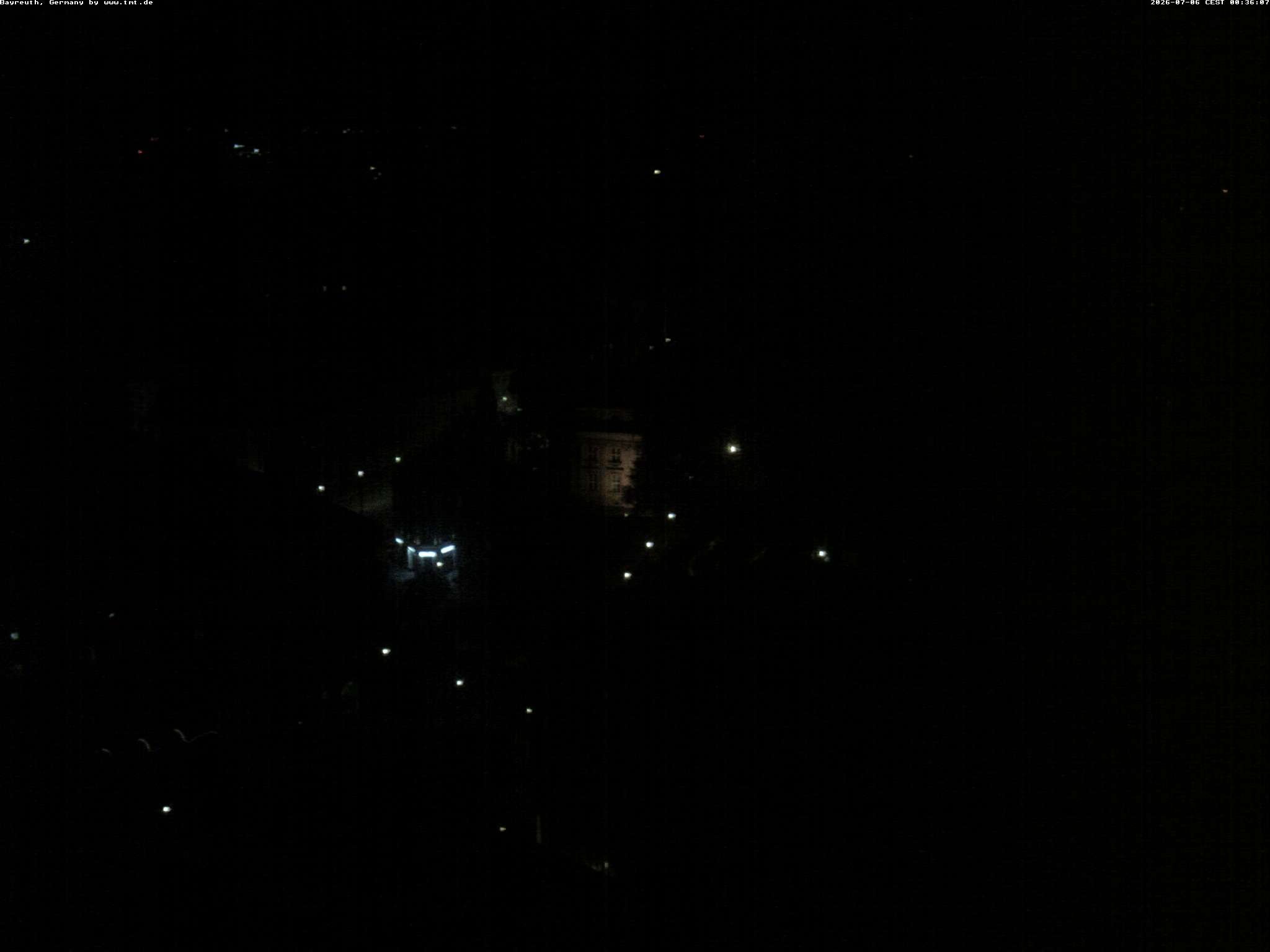 Archived image Webcam Bayreuth City Centre