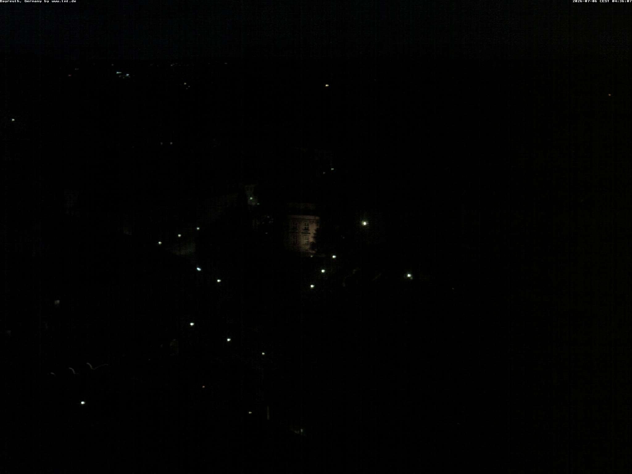 Archived image Webcam Bayreuth City Centre