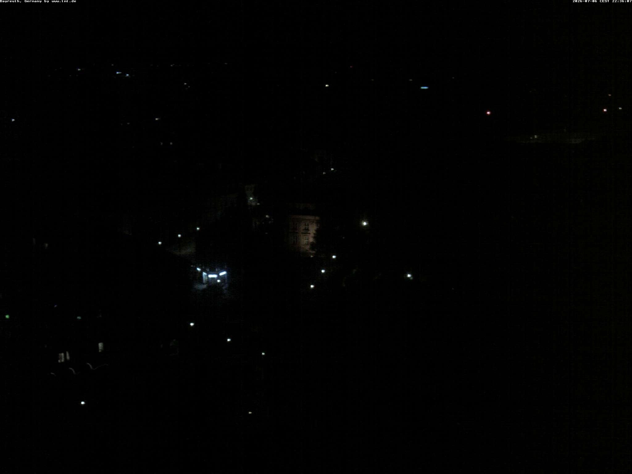 Archiv Foto Webcam Bayreuth: Blick vom Rathaus