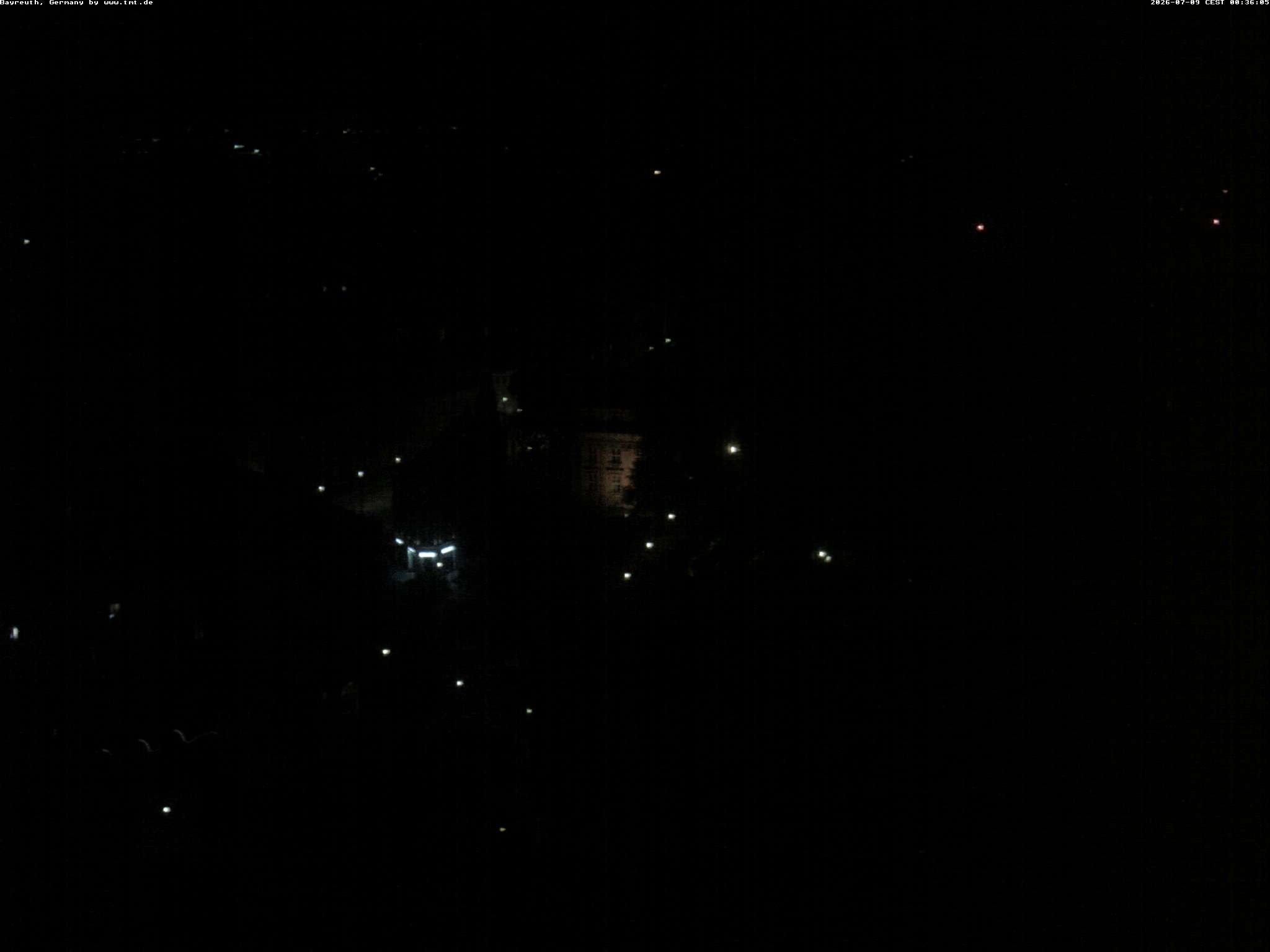 Archiv Foto Webcam Bayreuth: Blick vom Rathaus