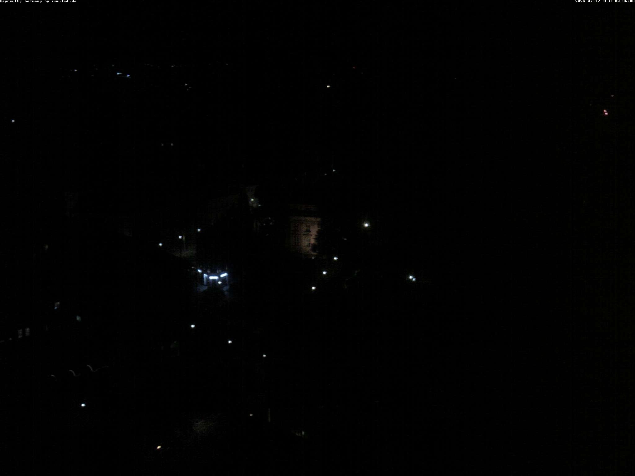 Archived image Webcam Bayreuth City Centre