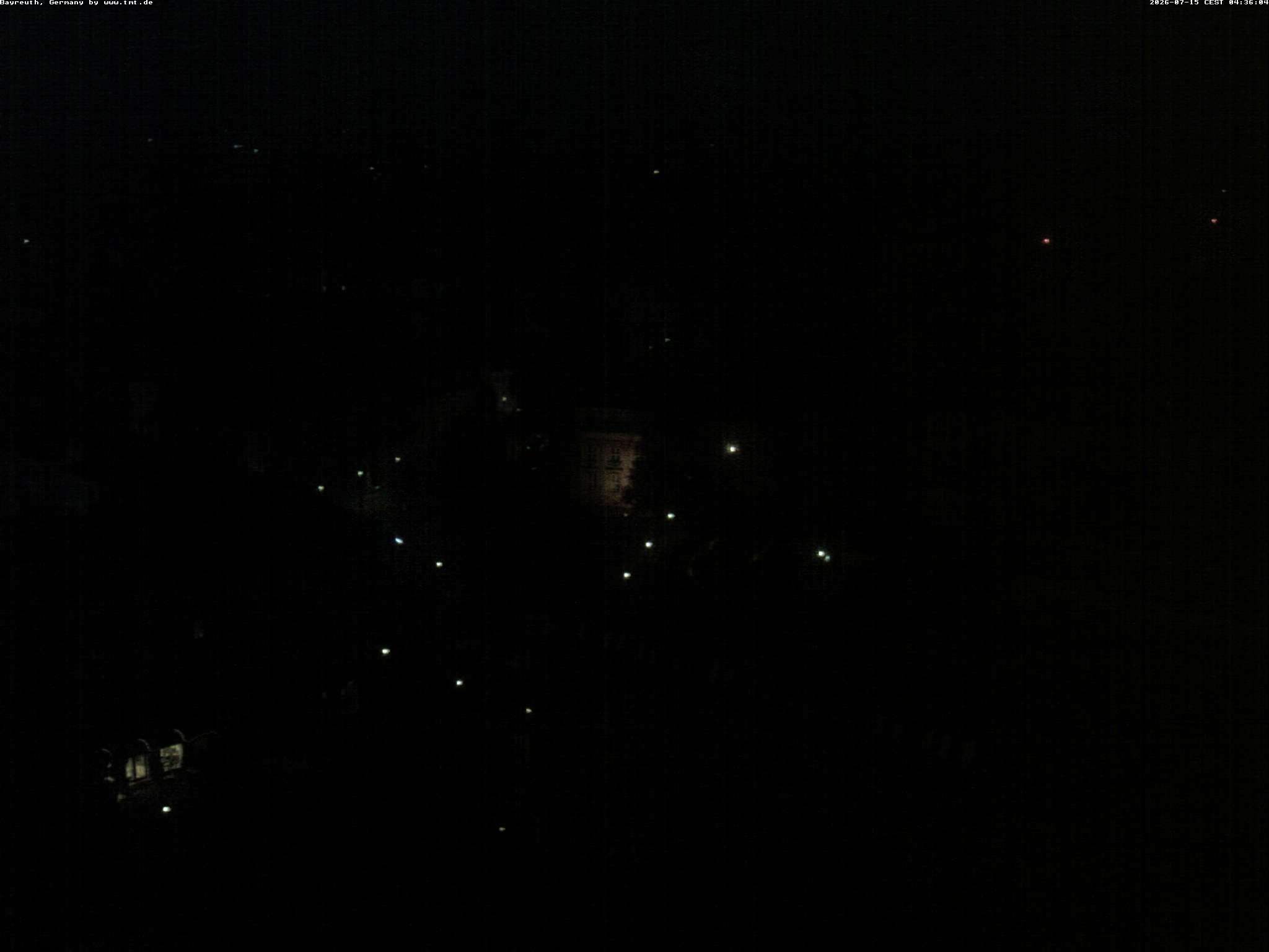 Archiv Foto Webcam Bayreuth: Blick vom Rathaus