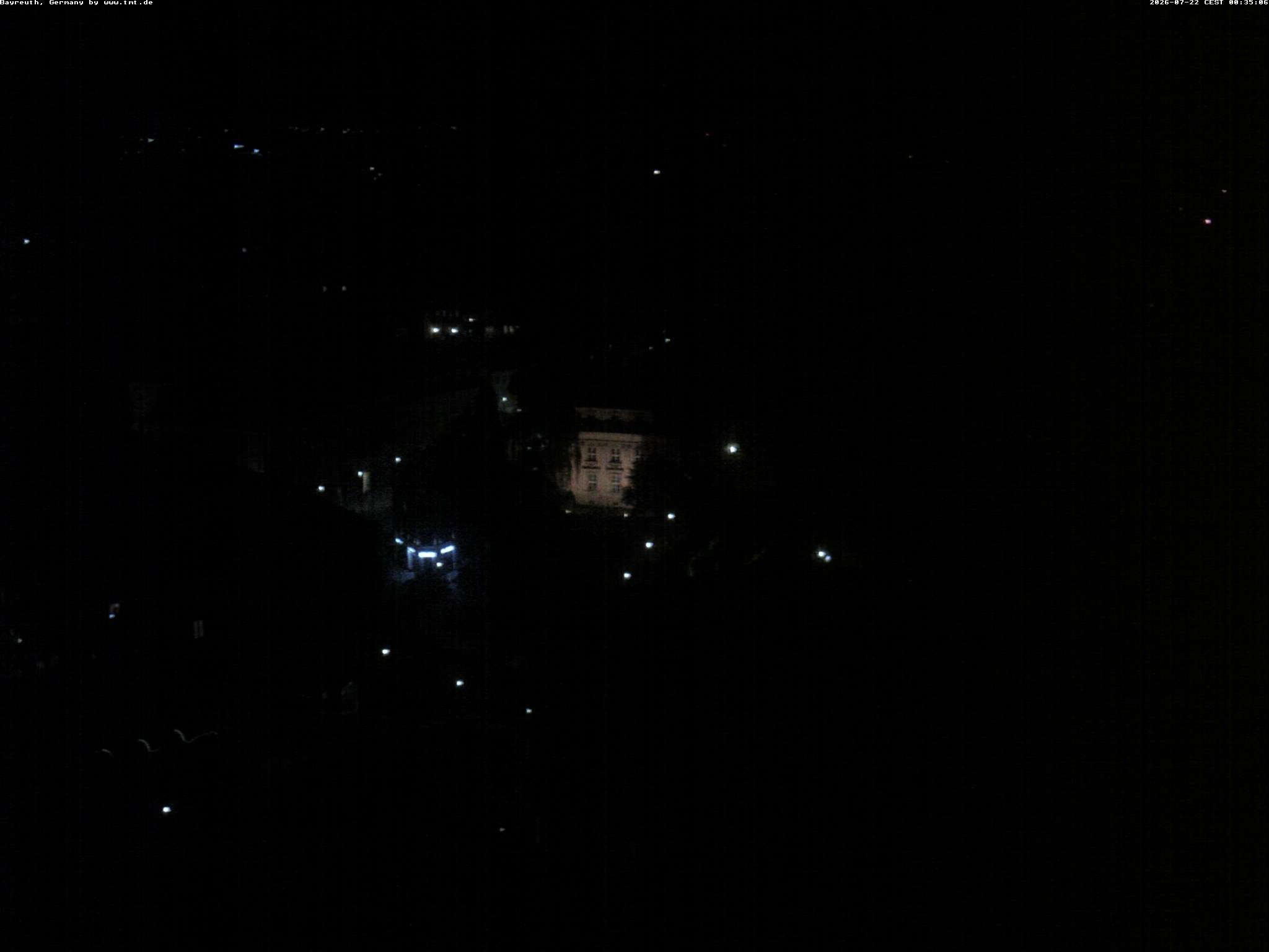 Archiv Foto Webcam Bayreuth: Blick vom Rathaus