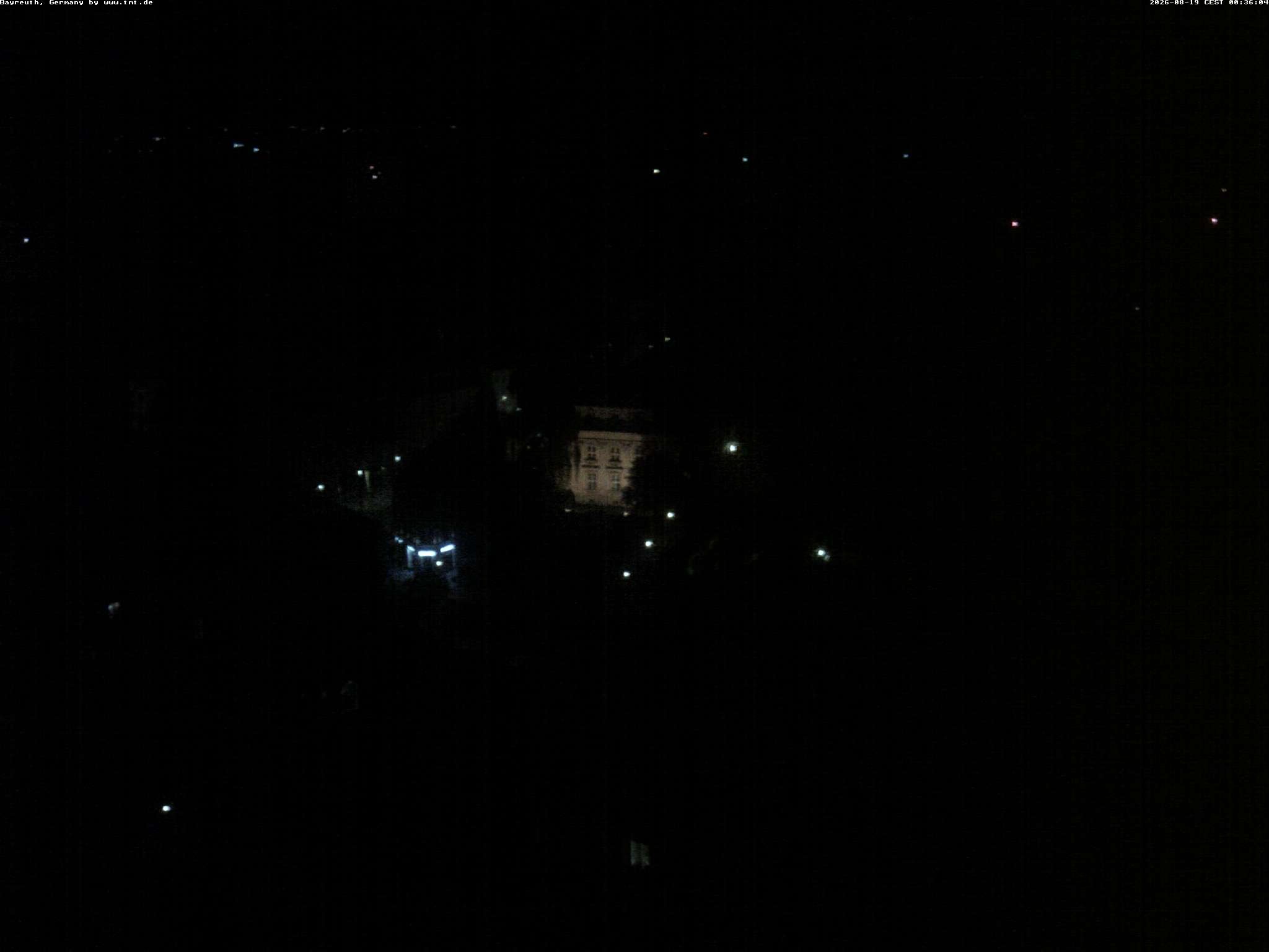 Archiv Foto Webcam Bayreuth: Blick vom Rathaus