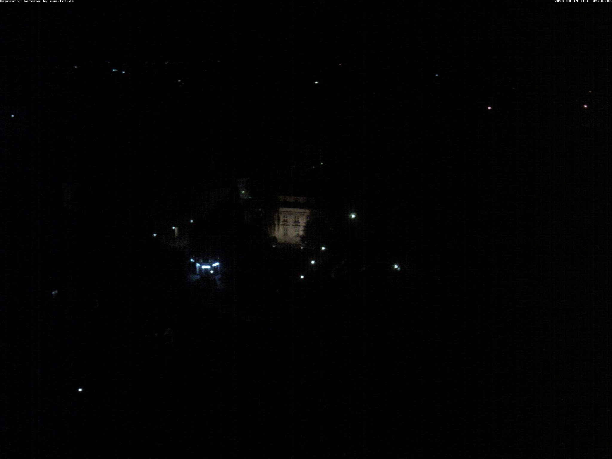 Archiv Foto Webcam Bayreuth: Blick vom Rathaus