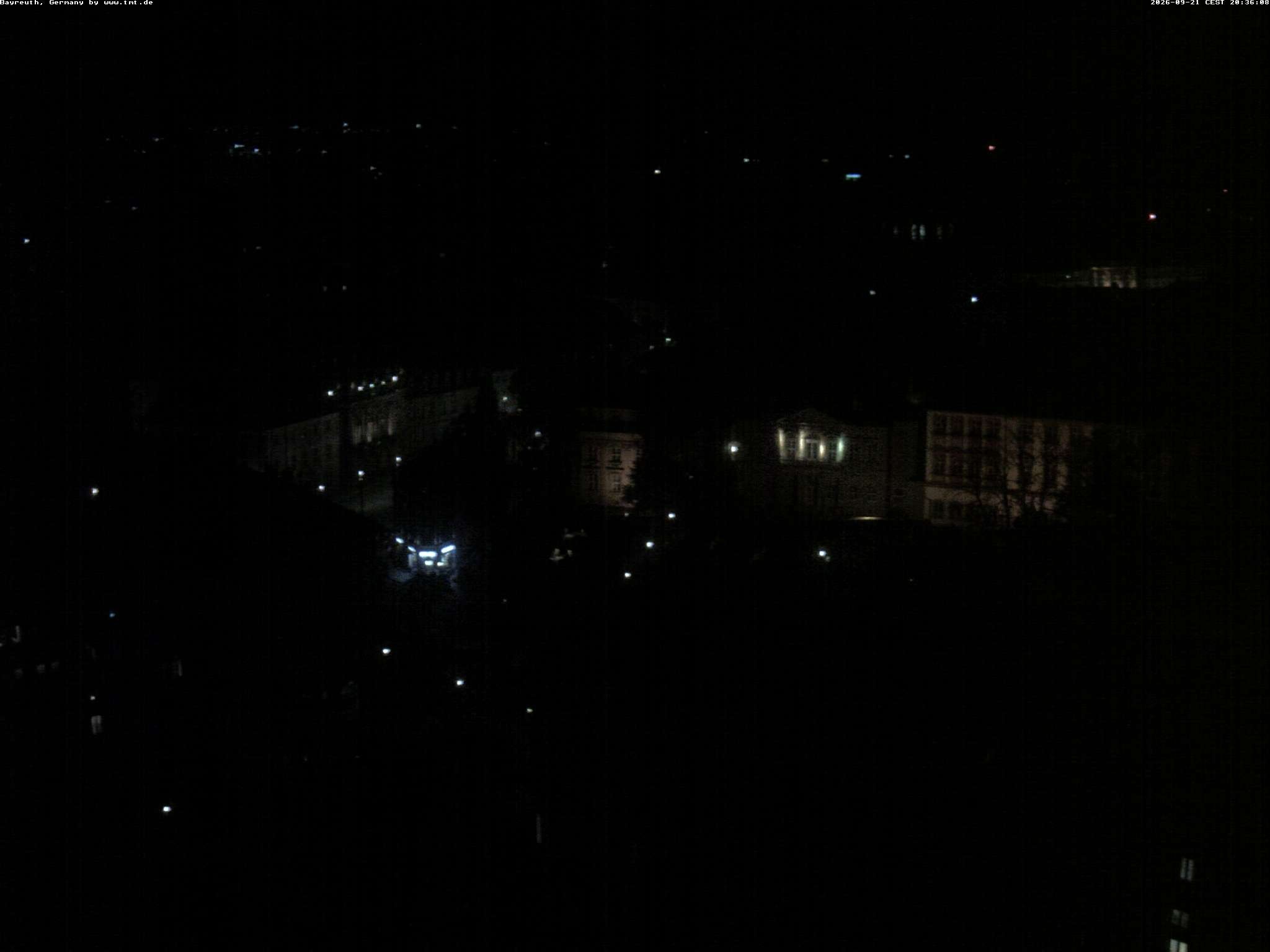 Archiv Foto Webcam Bayreuth: Blick vom Rathaus