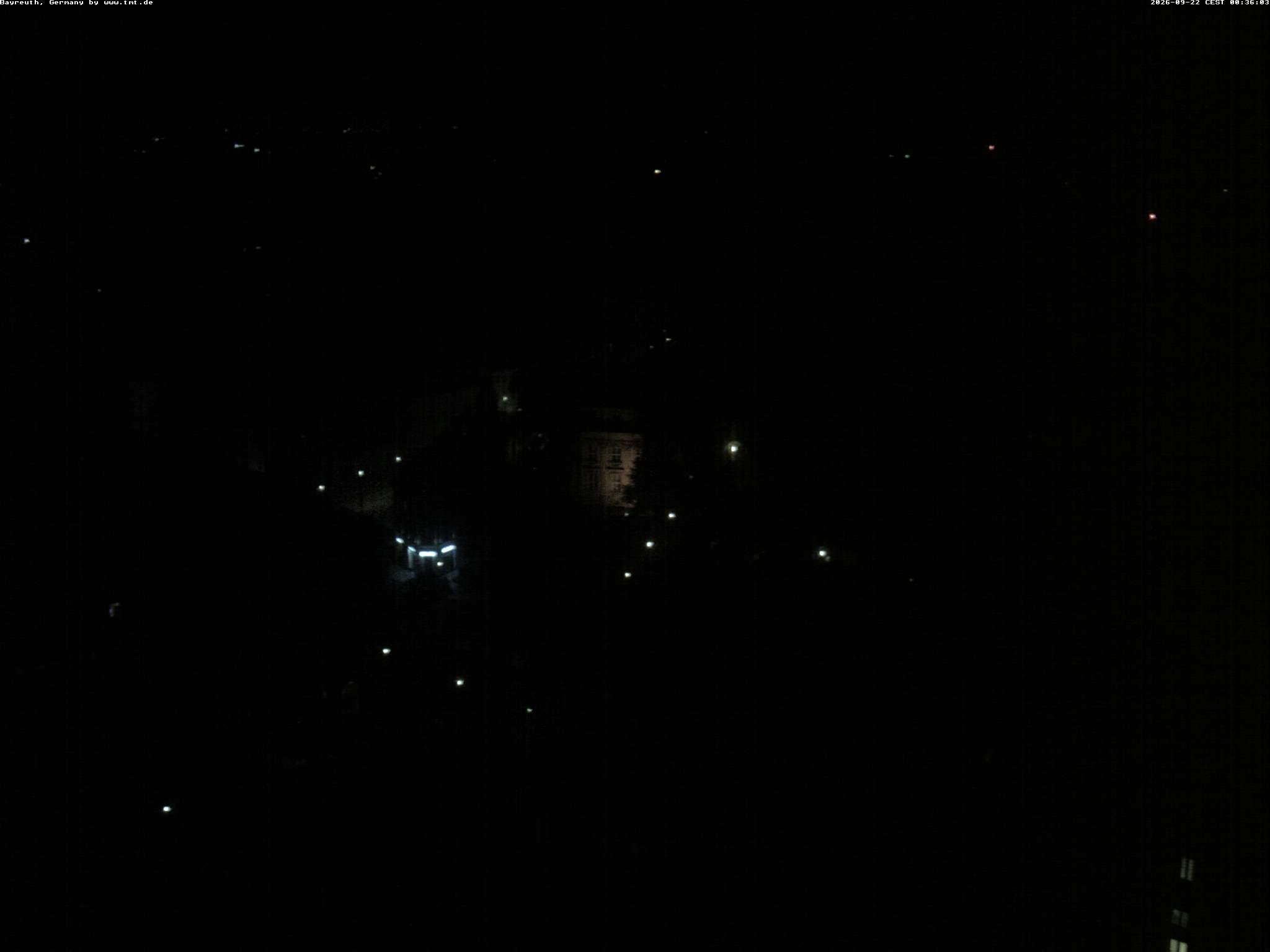 Archiv Foto Webcam Bayreuth: Blick vom Rathaus