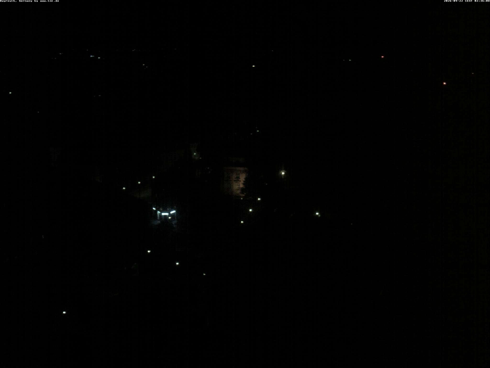 Archiv Foto Webcam Bayreuth: Blick vom Rathaus