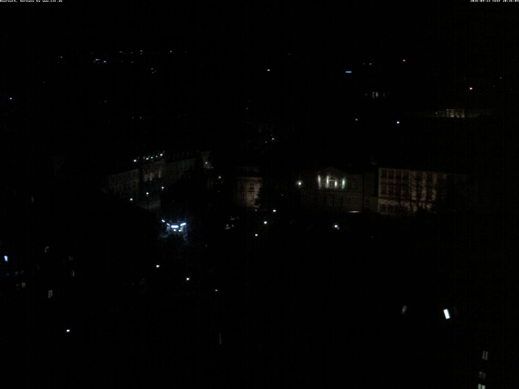 Archiv Foto Webcam Bayreuth: Blick vom Rathaus