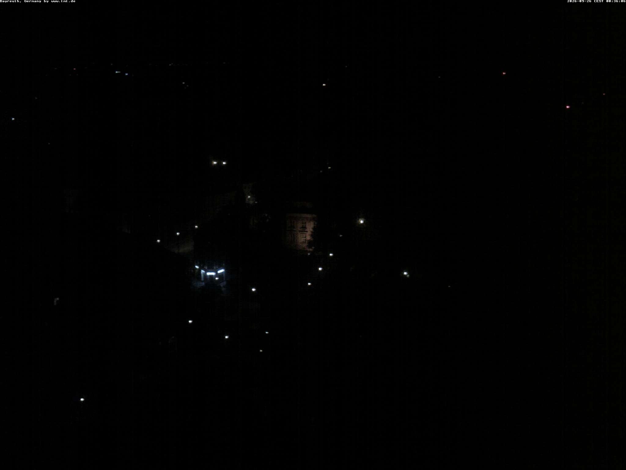 Archiv Foto Webcam Bayreuth: Blick vom Rathaus