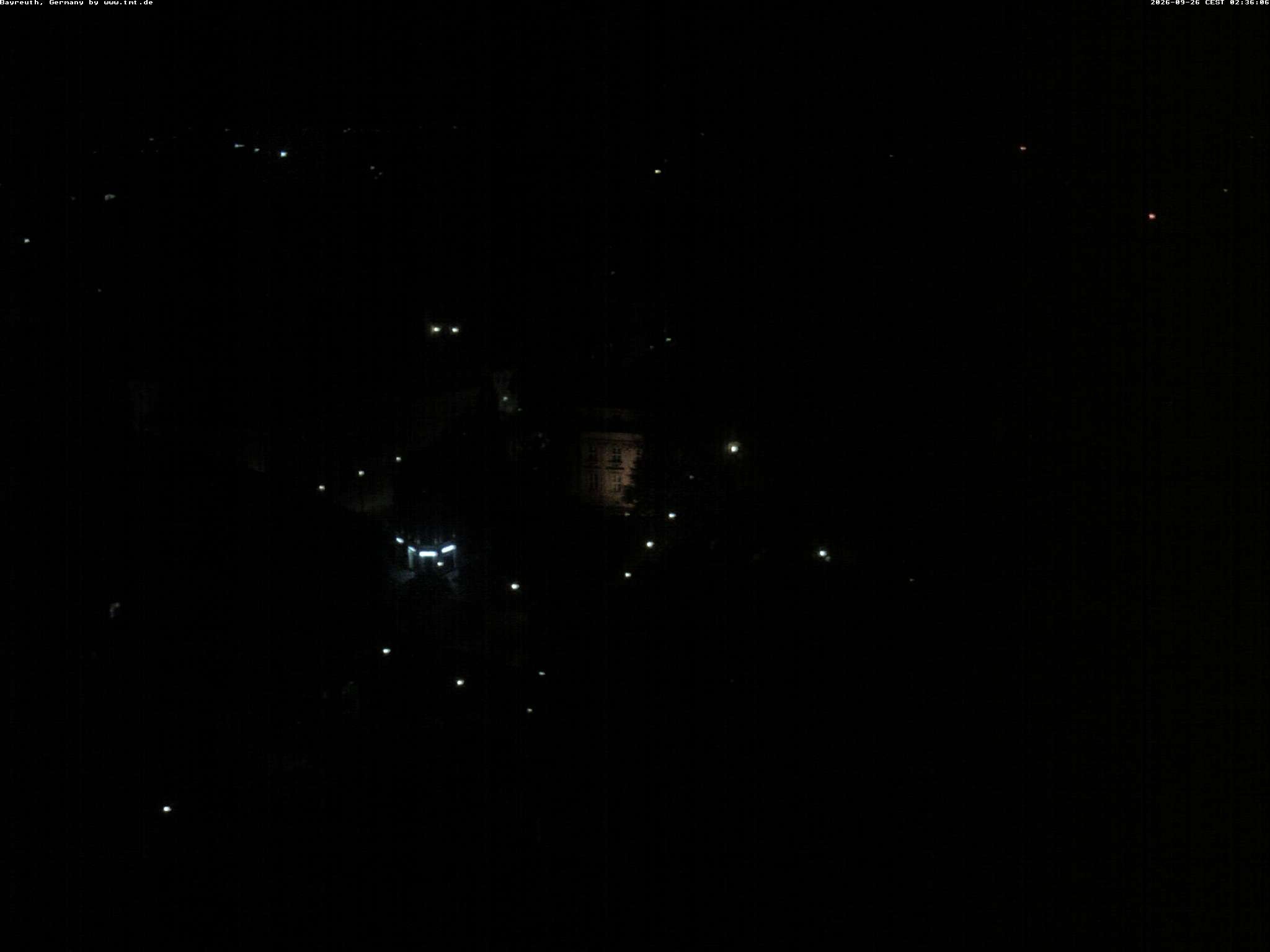 Archiv Foto Webcam Bayreuth: Blick vom Rathaus