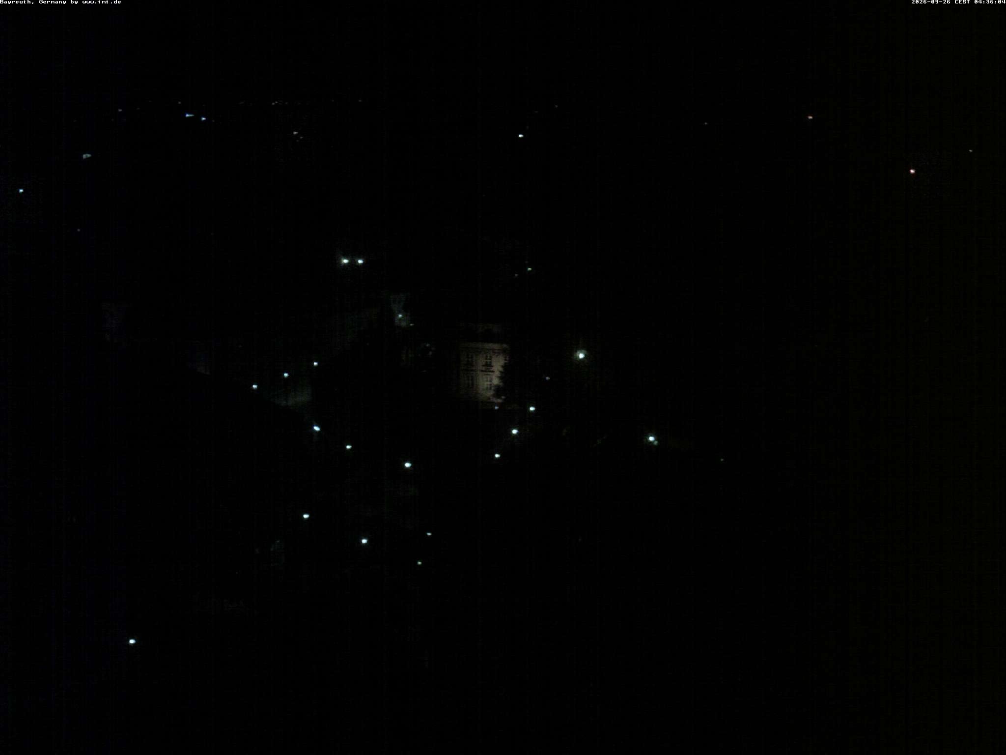 Archiv Foto Webcam Bayreuth: Blick vom Rathaus