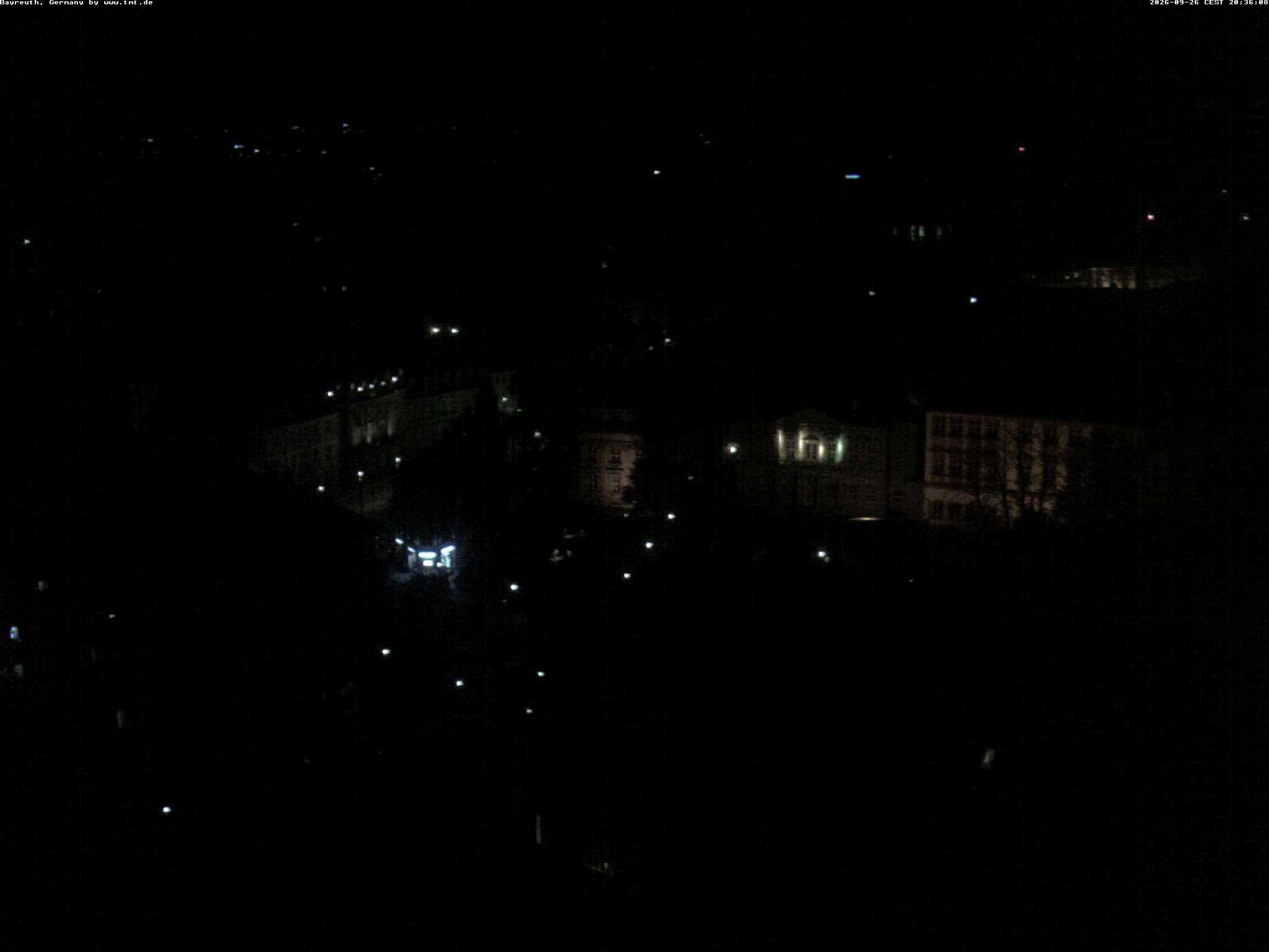 Archiv Foto Webcam Bayreuth: Blick vom Rathaus