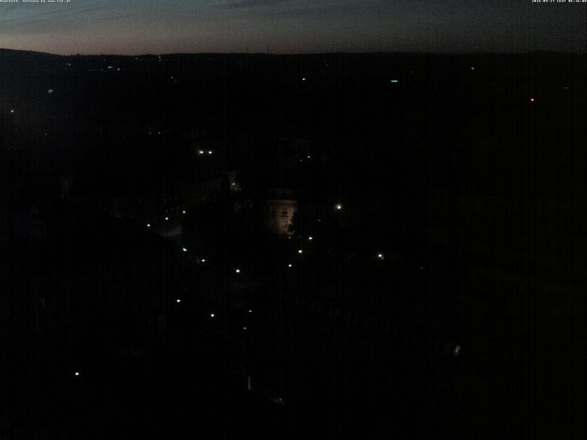 Archiv Foto Webcam Bayreuth: Blick vom Rathaus
